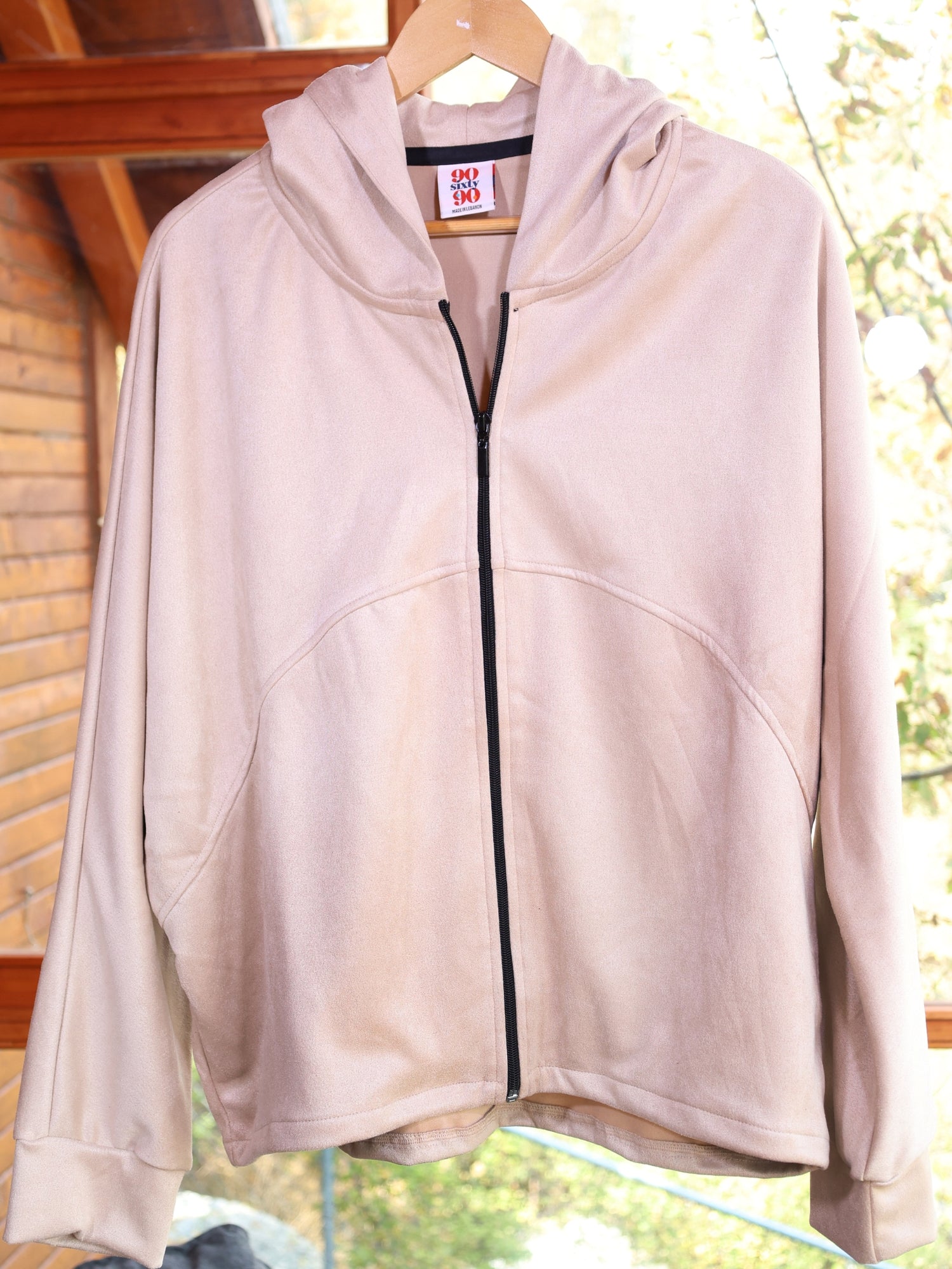 Suede Jacket - Beige