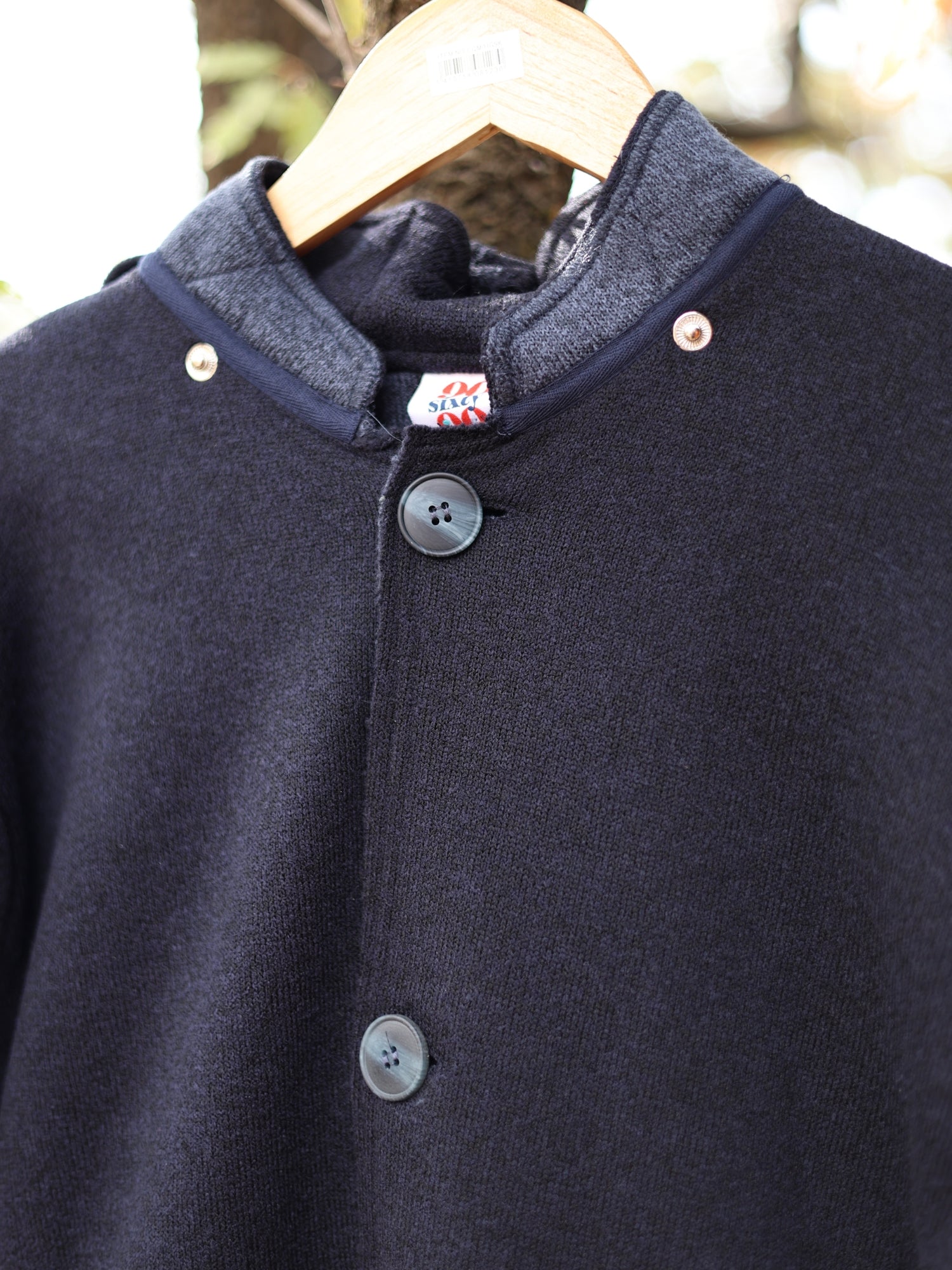 Versatile Wool Jacket - Navy