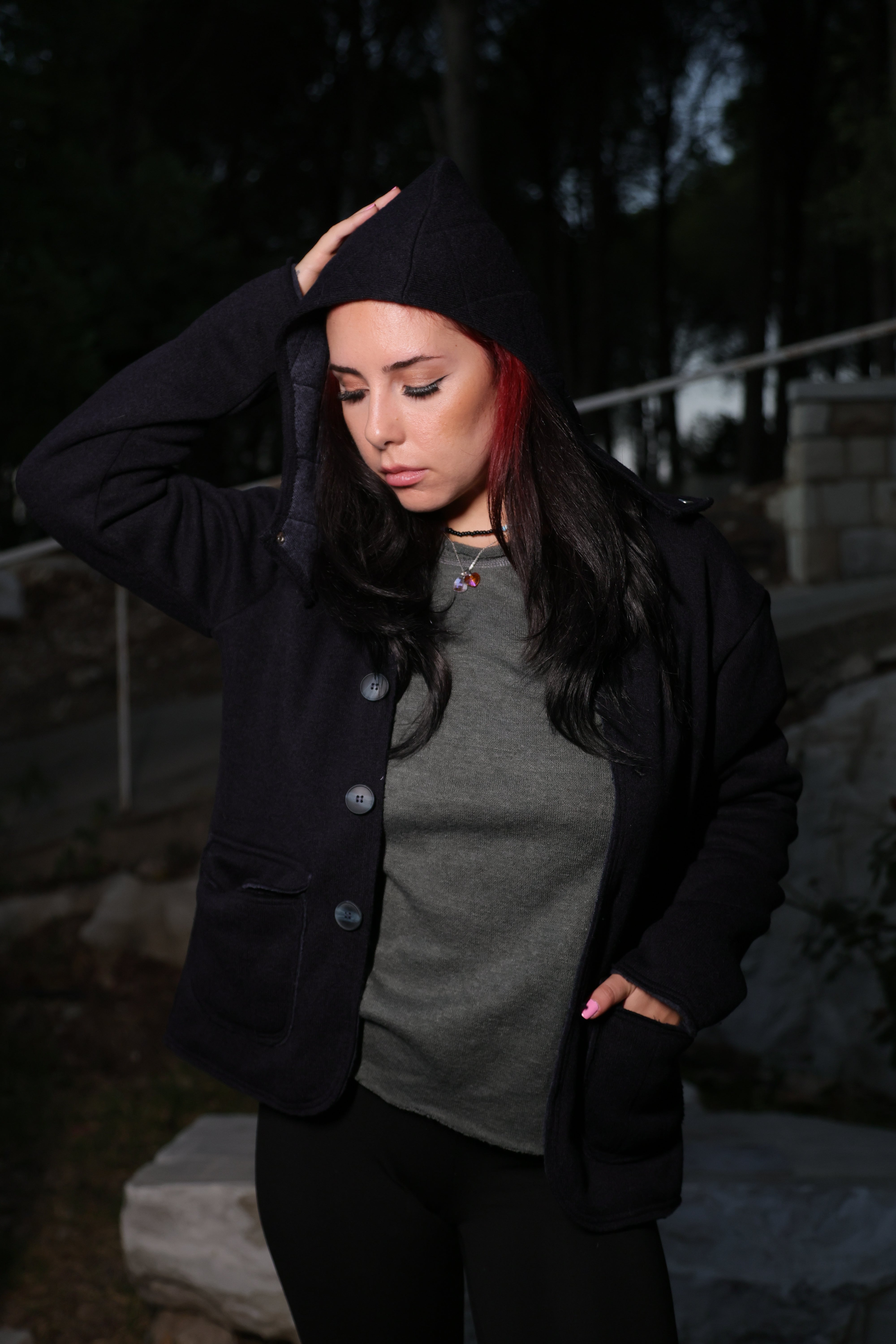 Versatile Wool Jacket - Navy