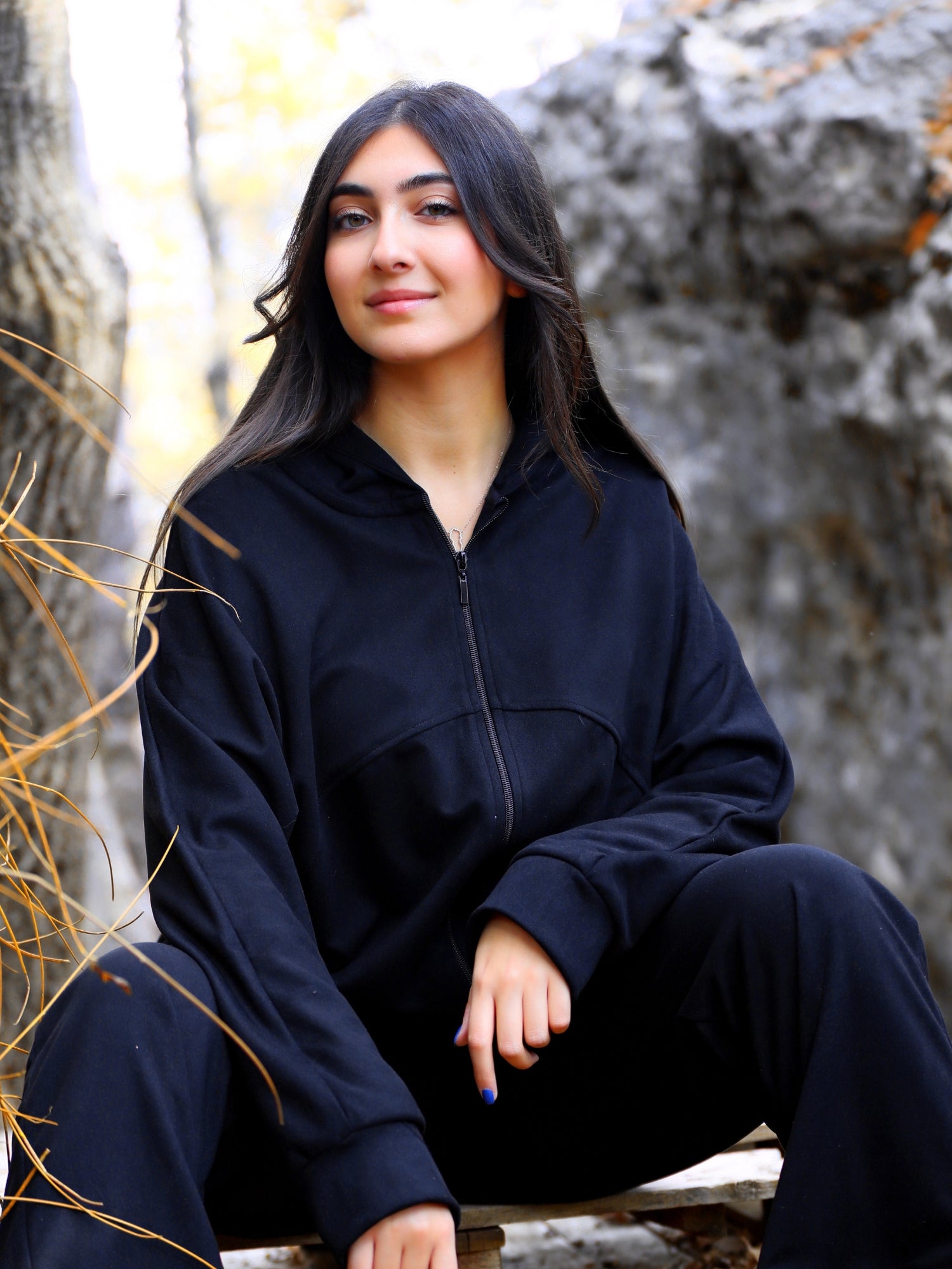 Suede Jacket - Black