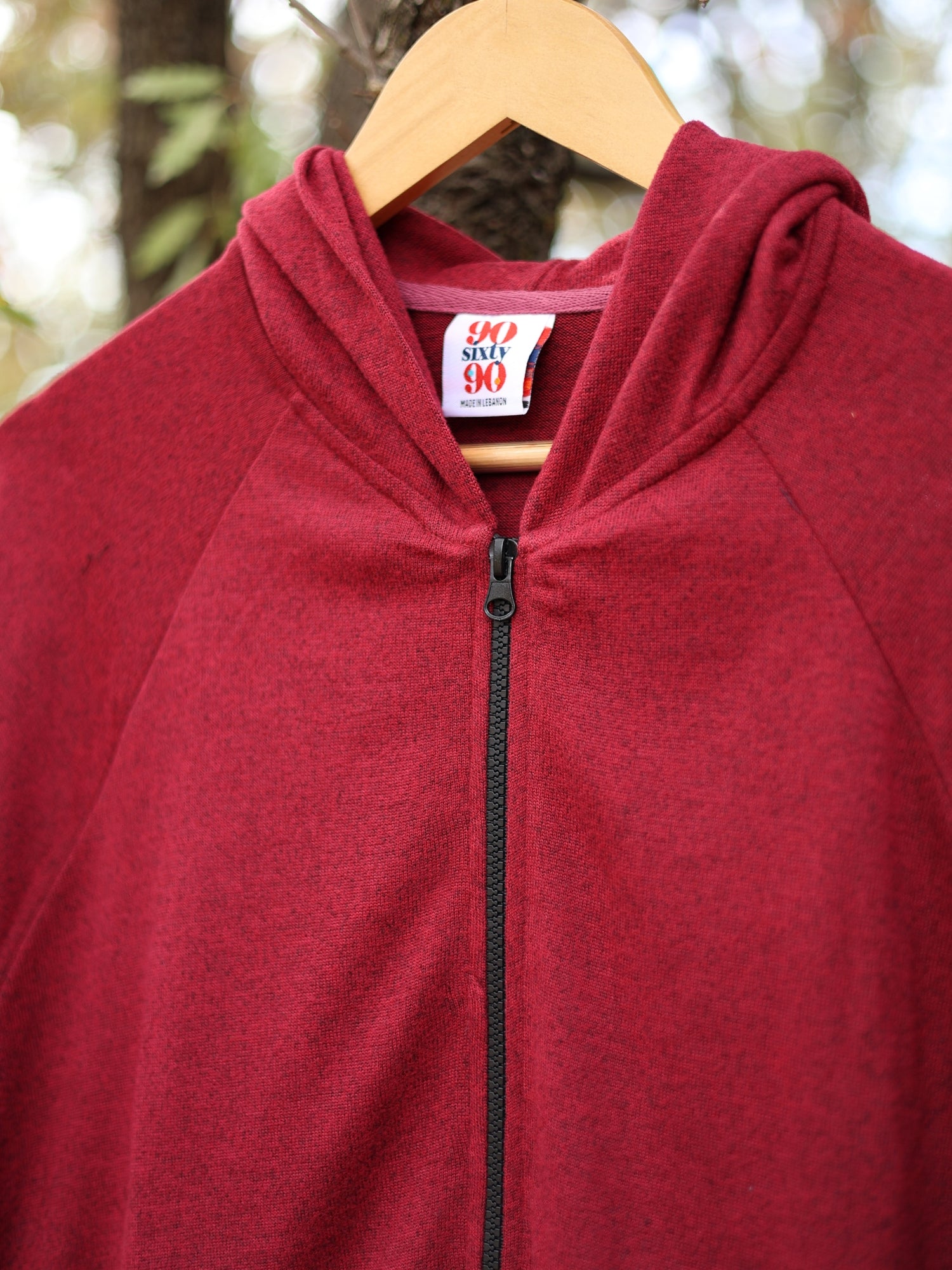 Red Hoodie Zipper