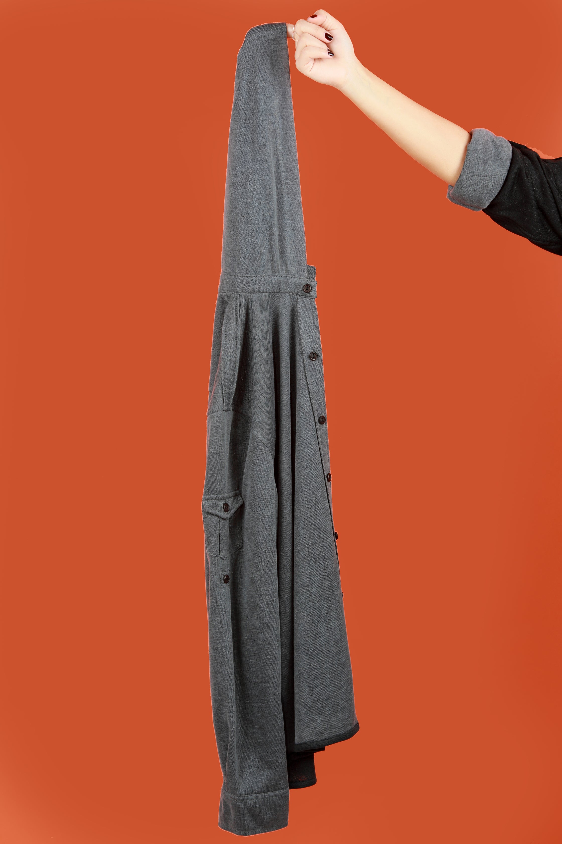 Hoodie Shirt - Light Grey