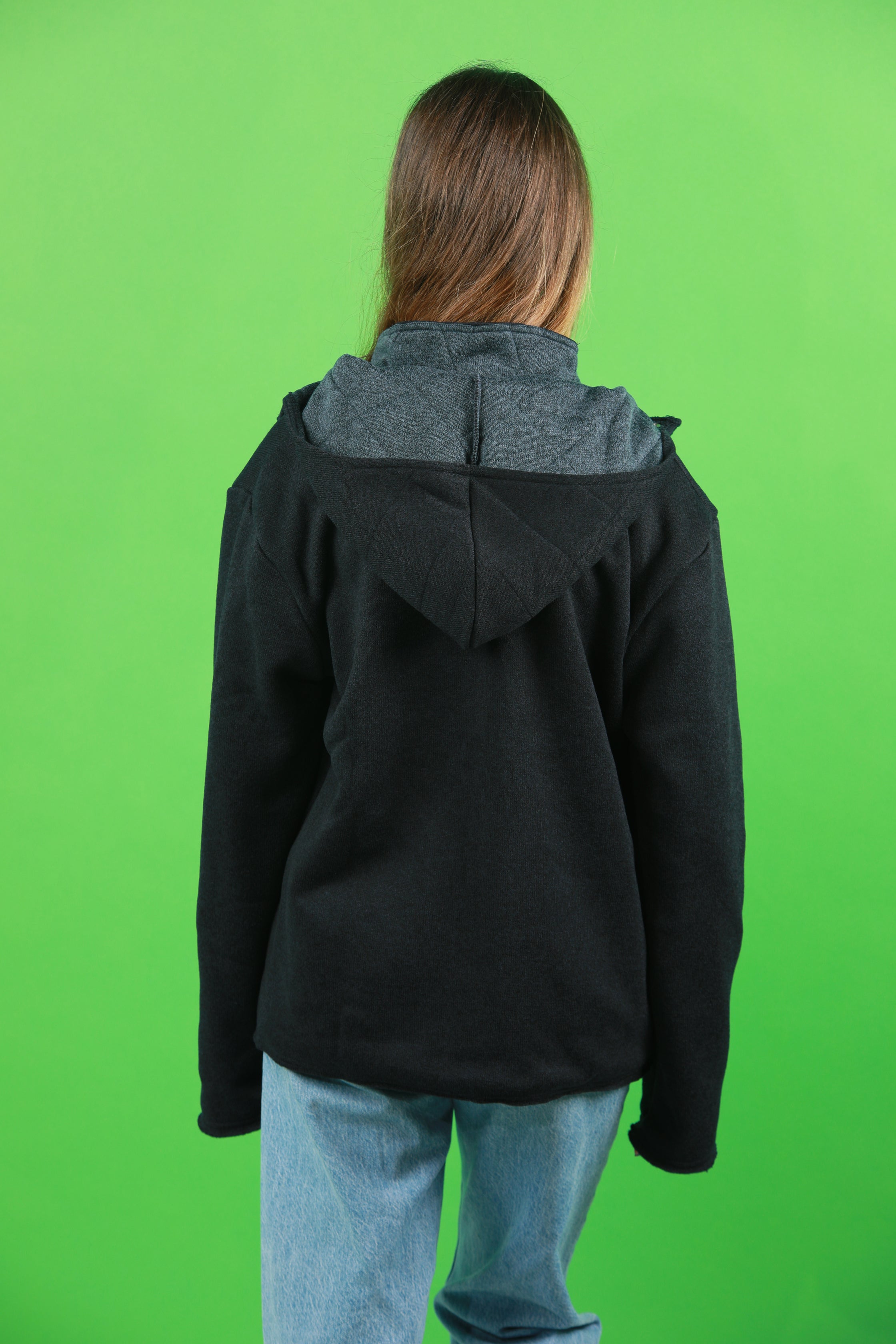 Versatile Wool Jacket - Navy
