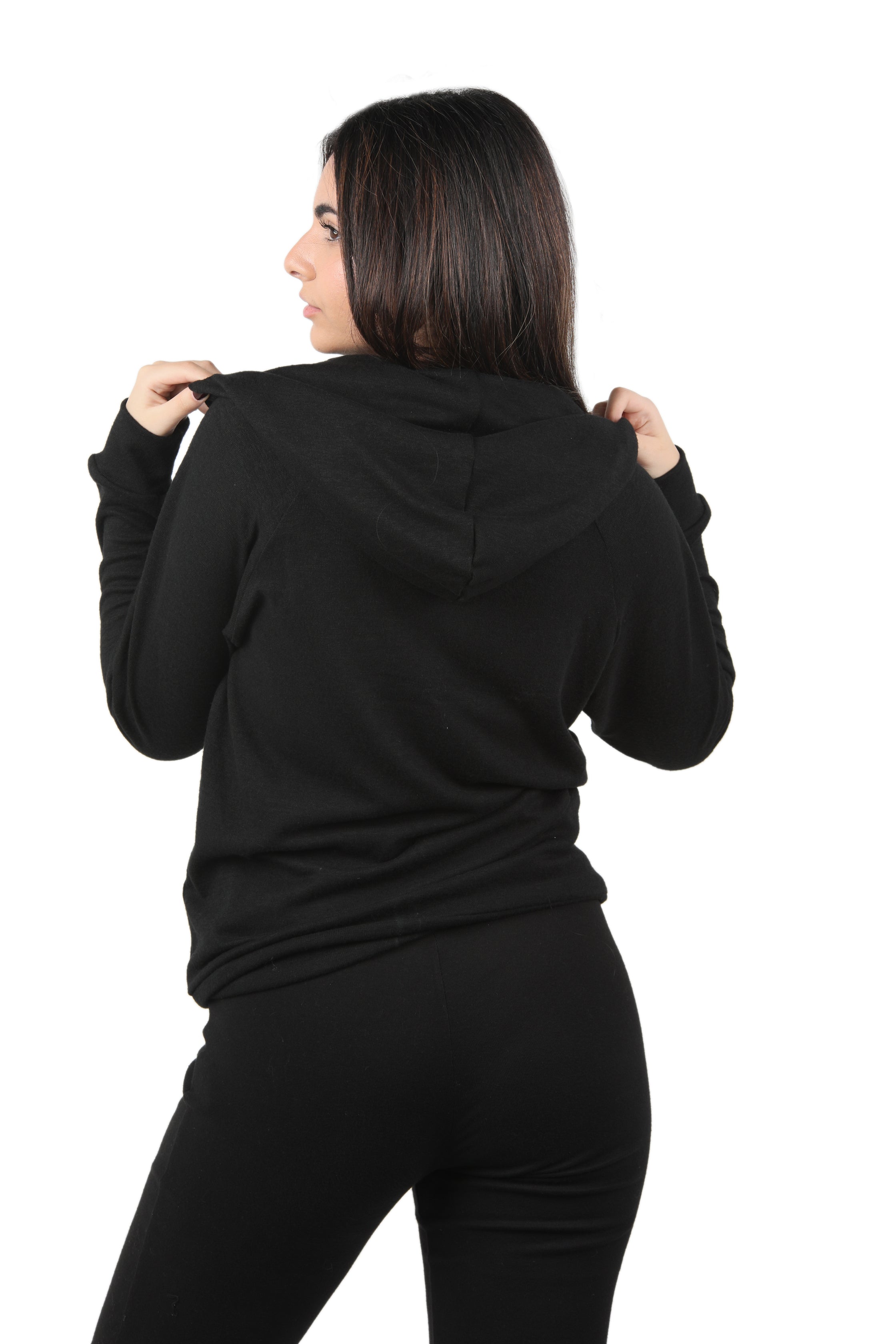 Black Hoodie Zipper