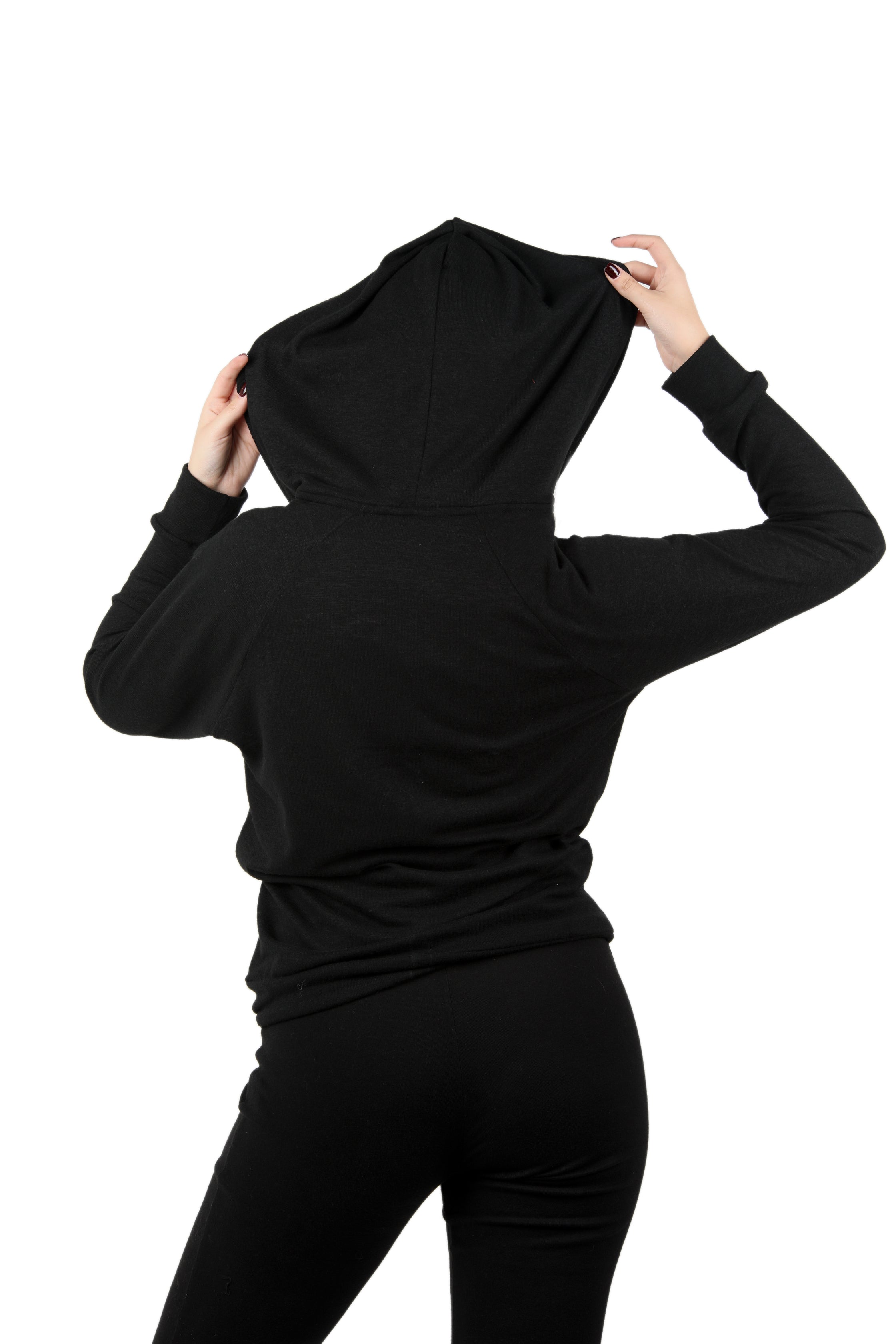 Black Hoodie Zipper