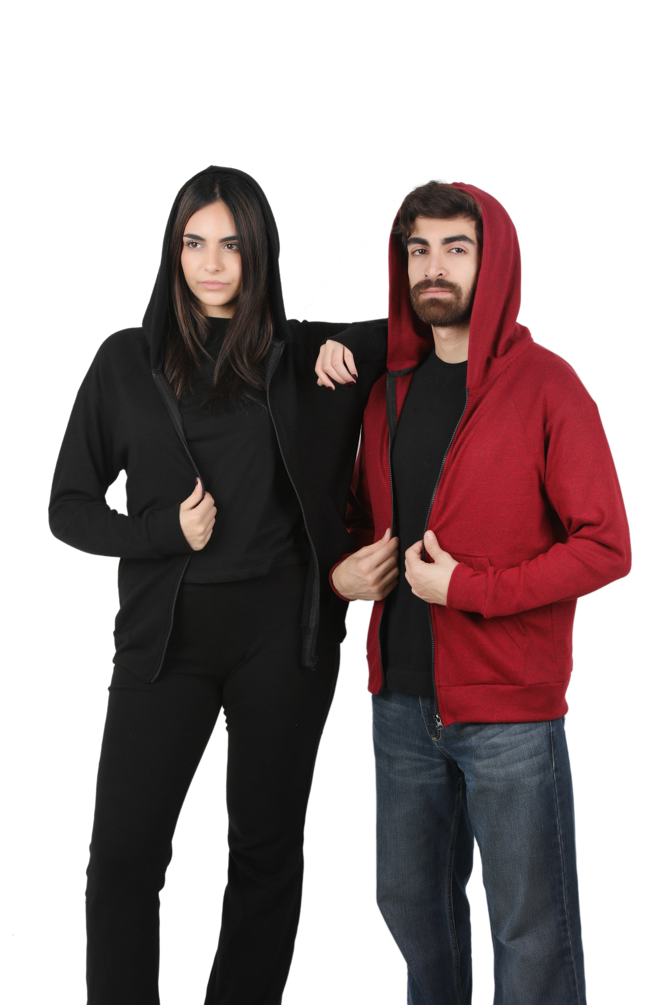 Black Hoodie Zipper