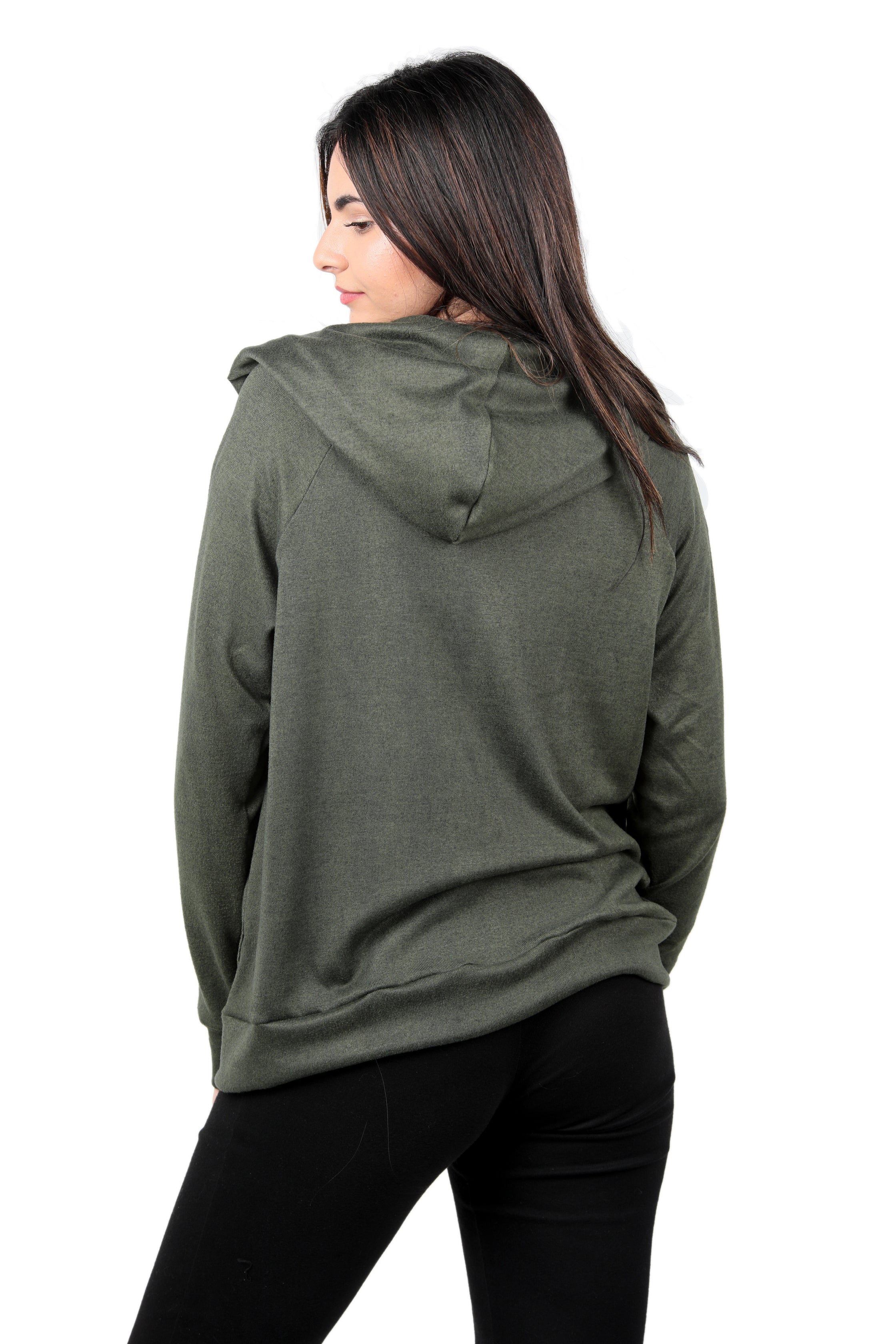 Green Hoodie Zipper