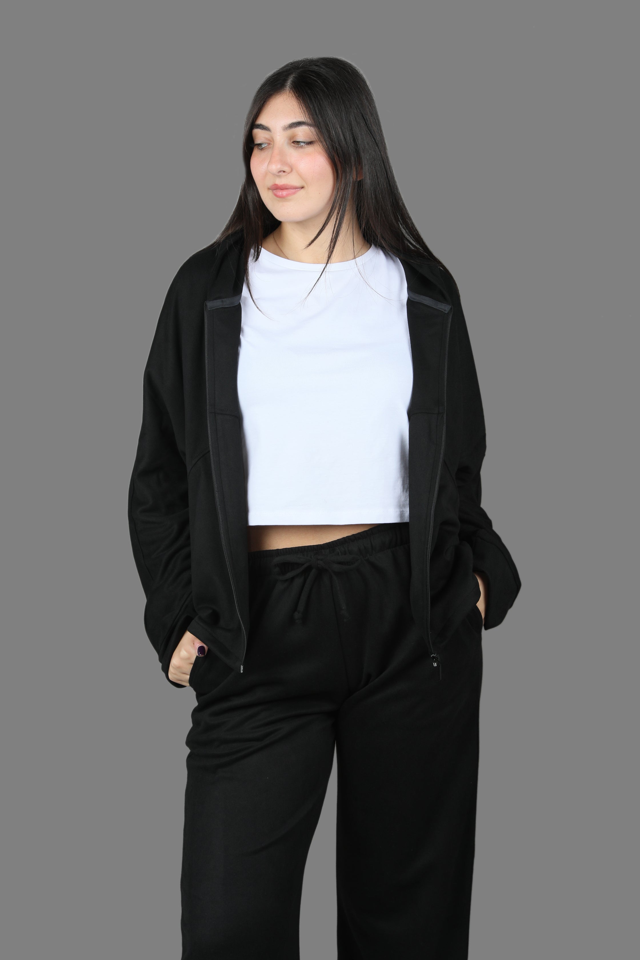 Suede Jacket - Black