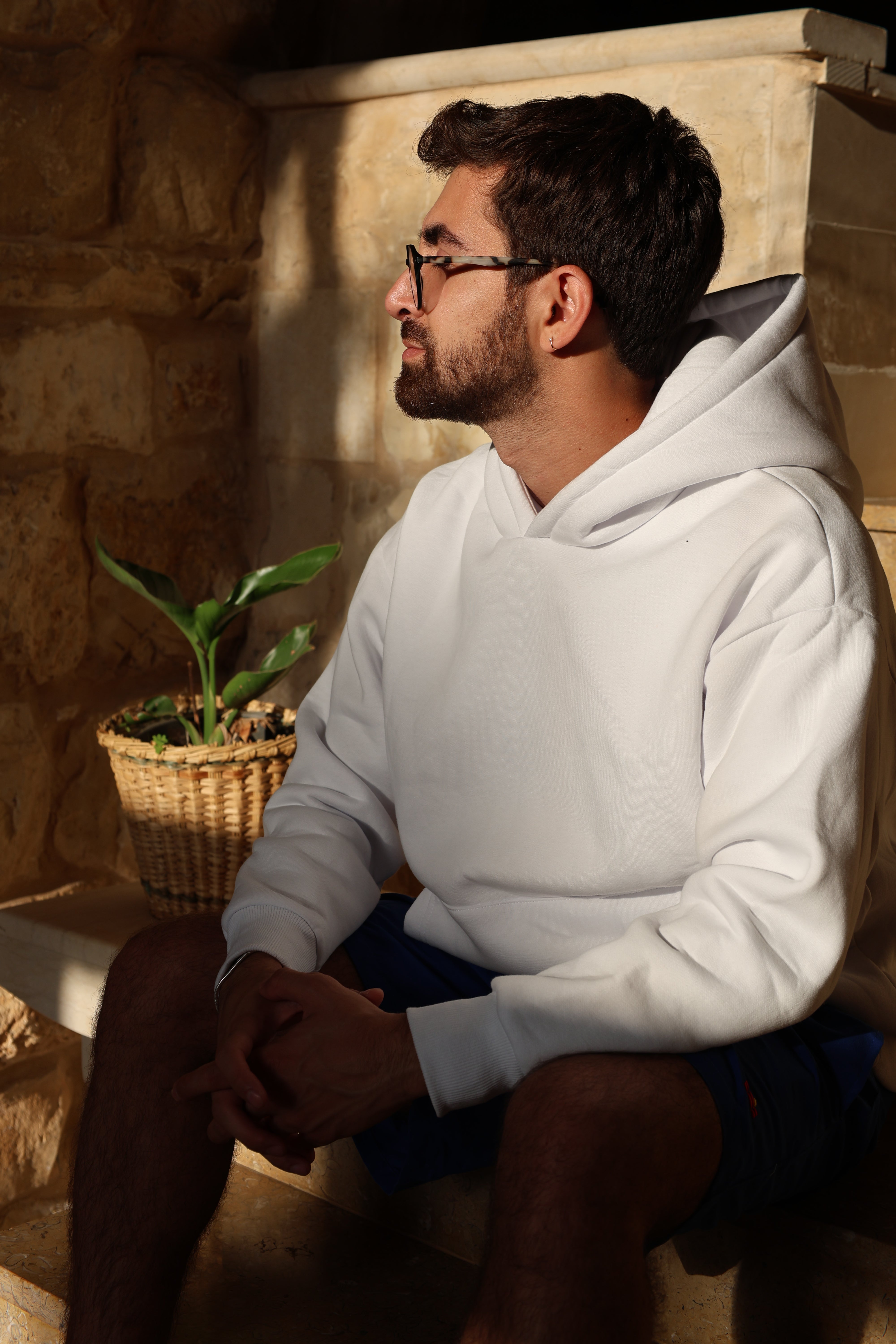 White Hoodie