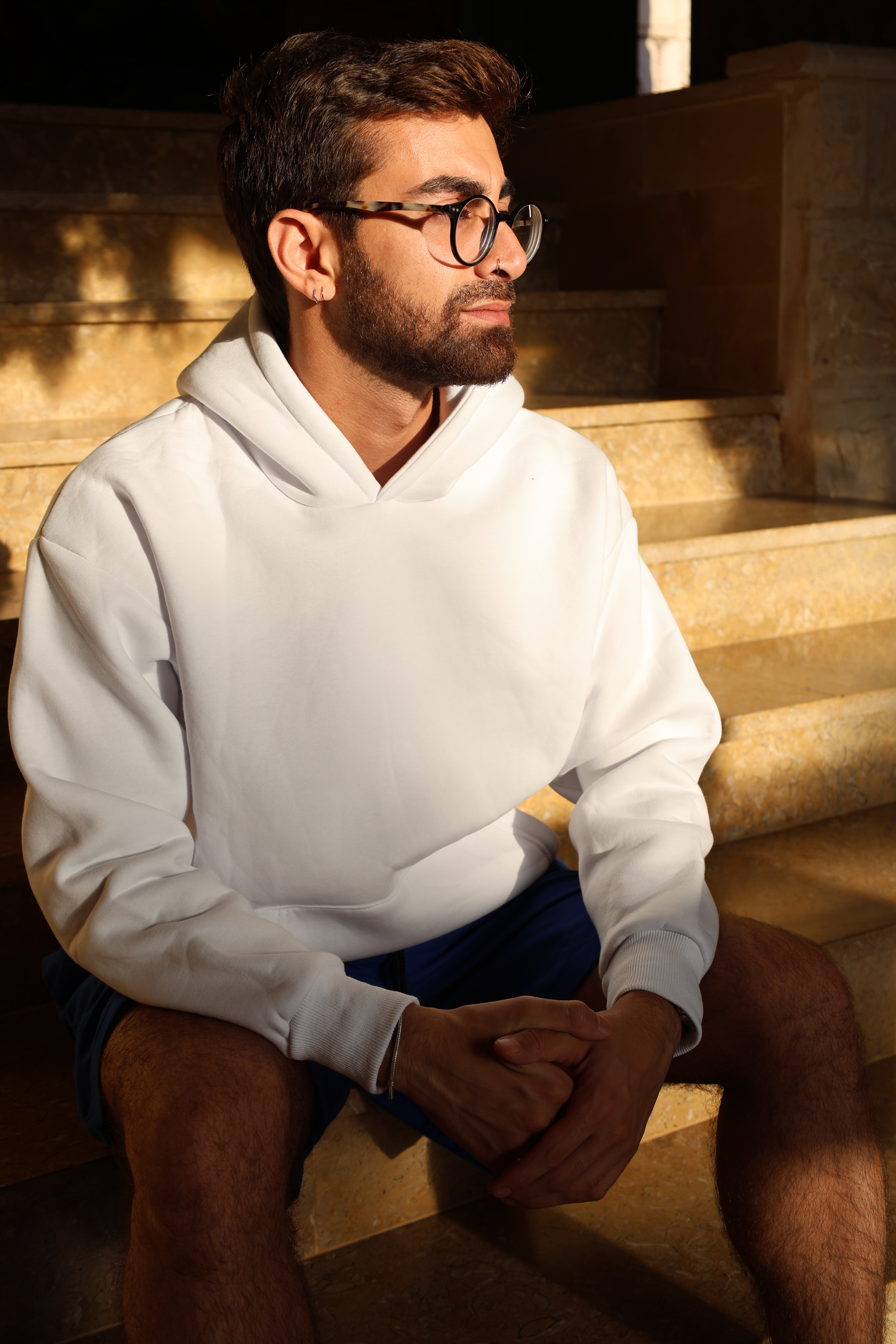 White Hoodie
