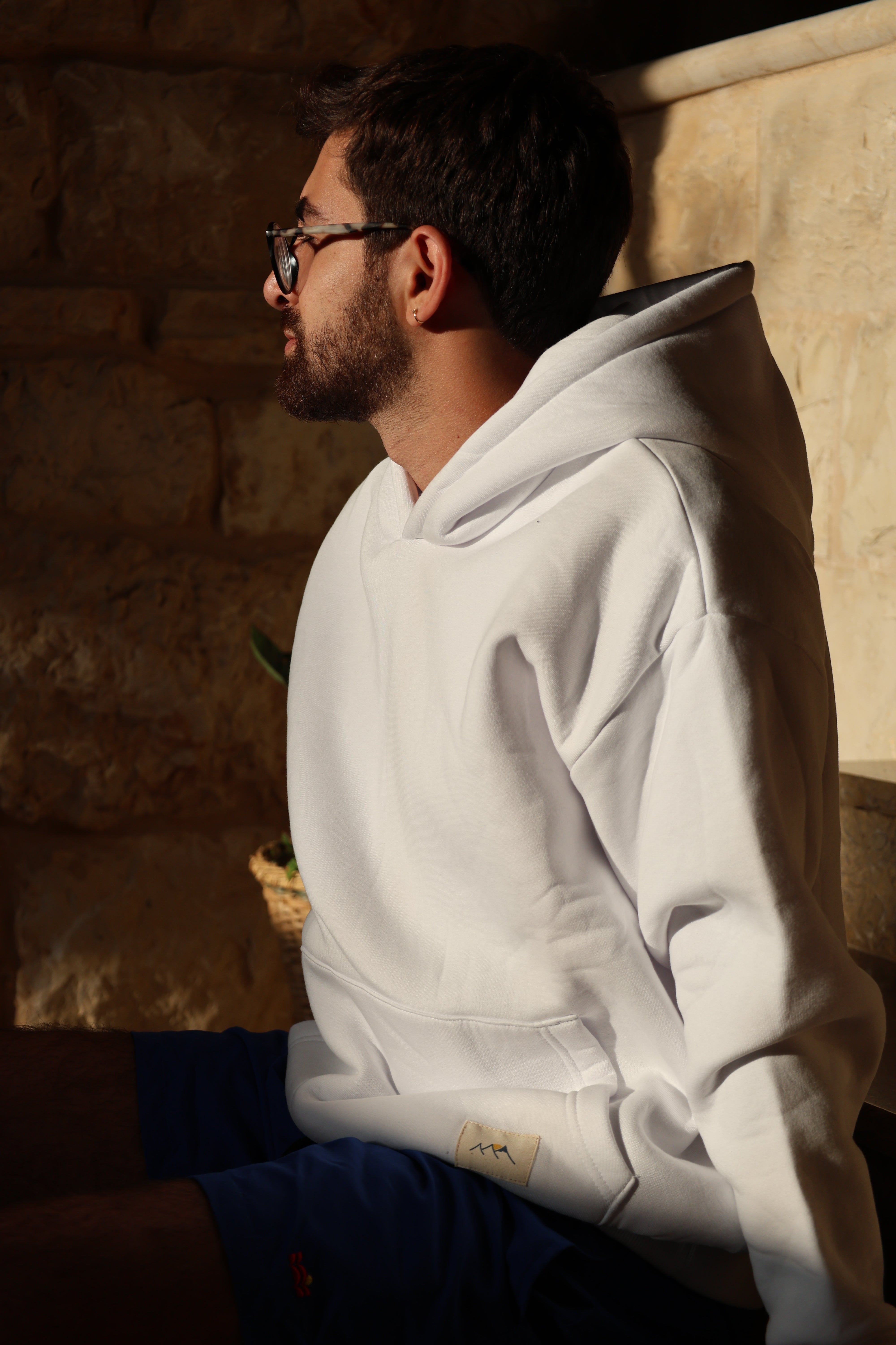 White Hoodie