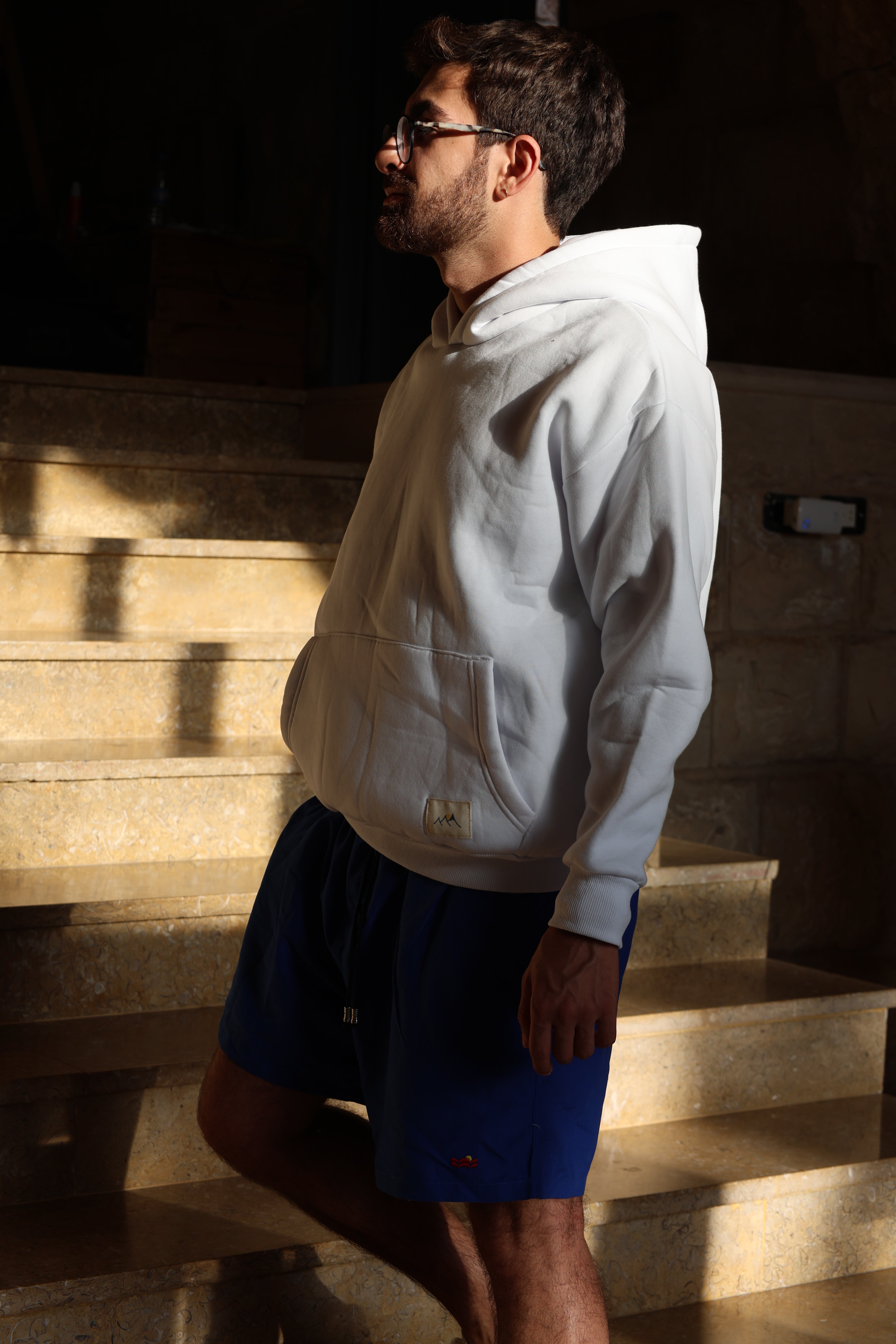 White Hoodie