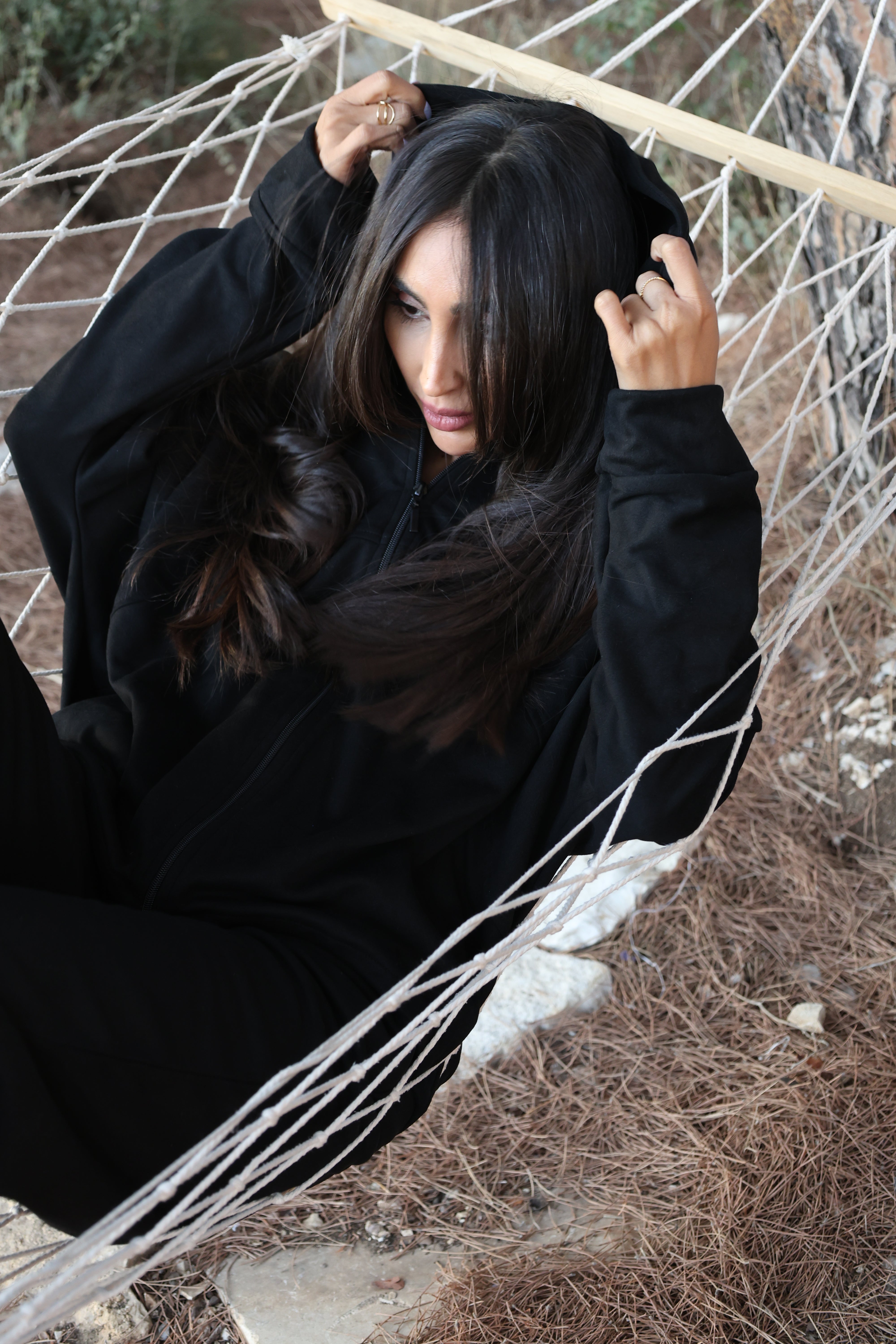 Suede Jacket - Black