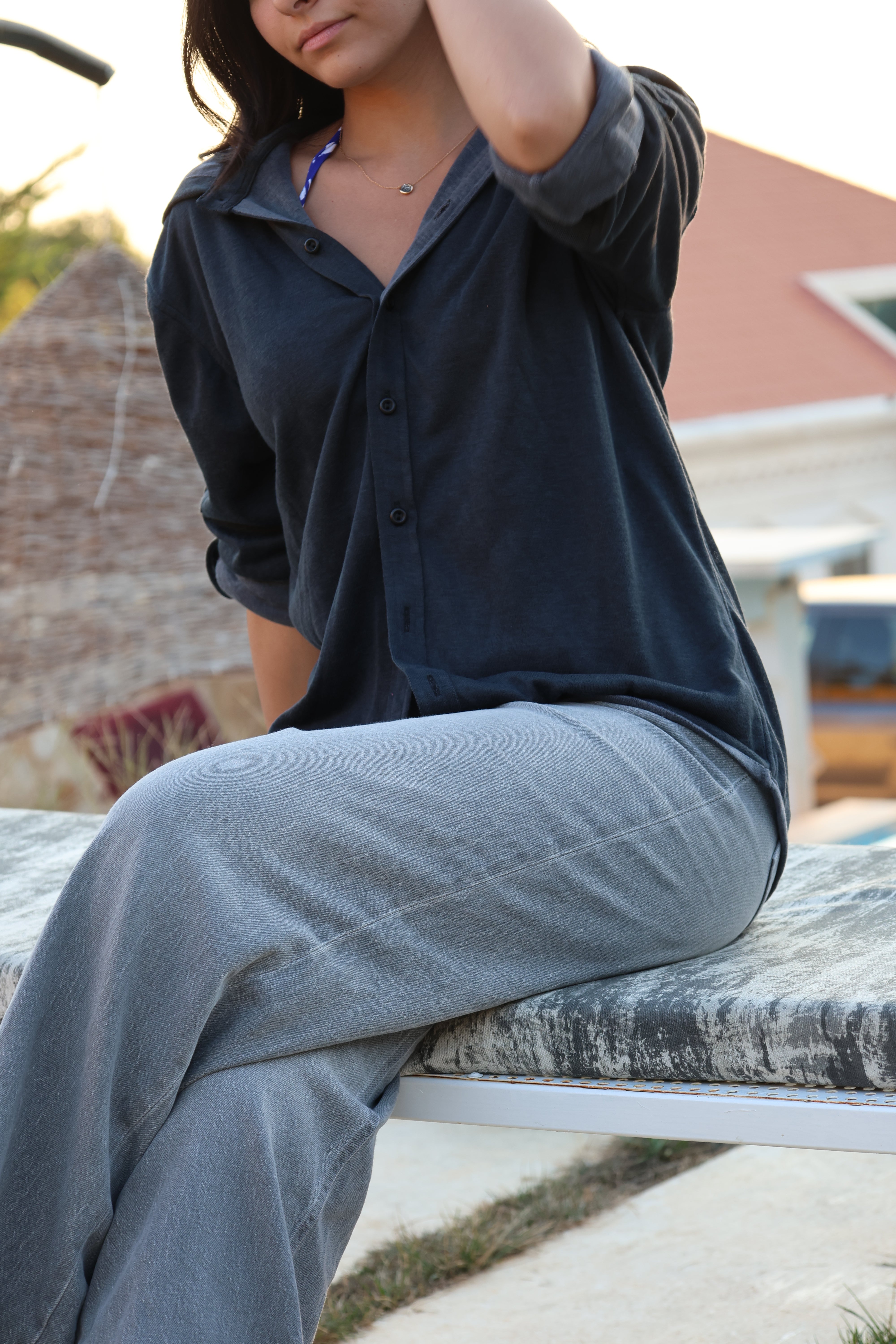 Hoodie Shirt - Grey
