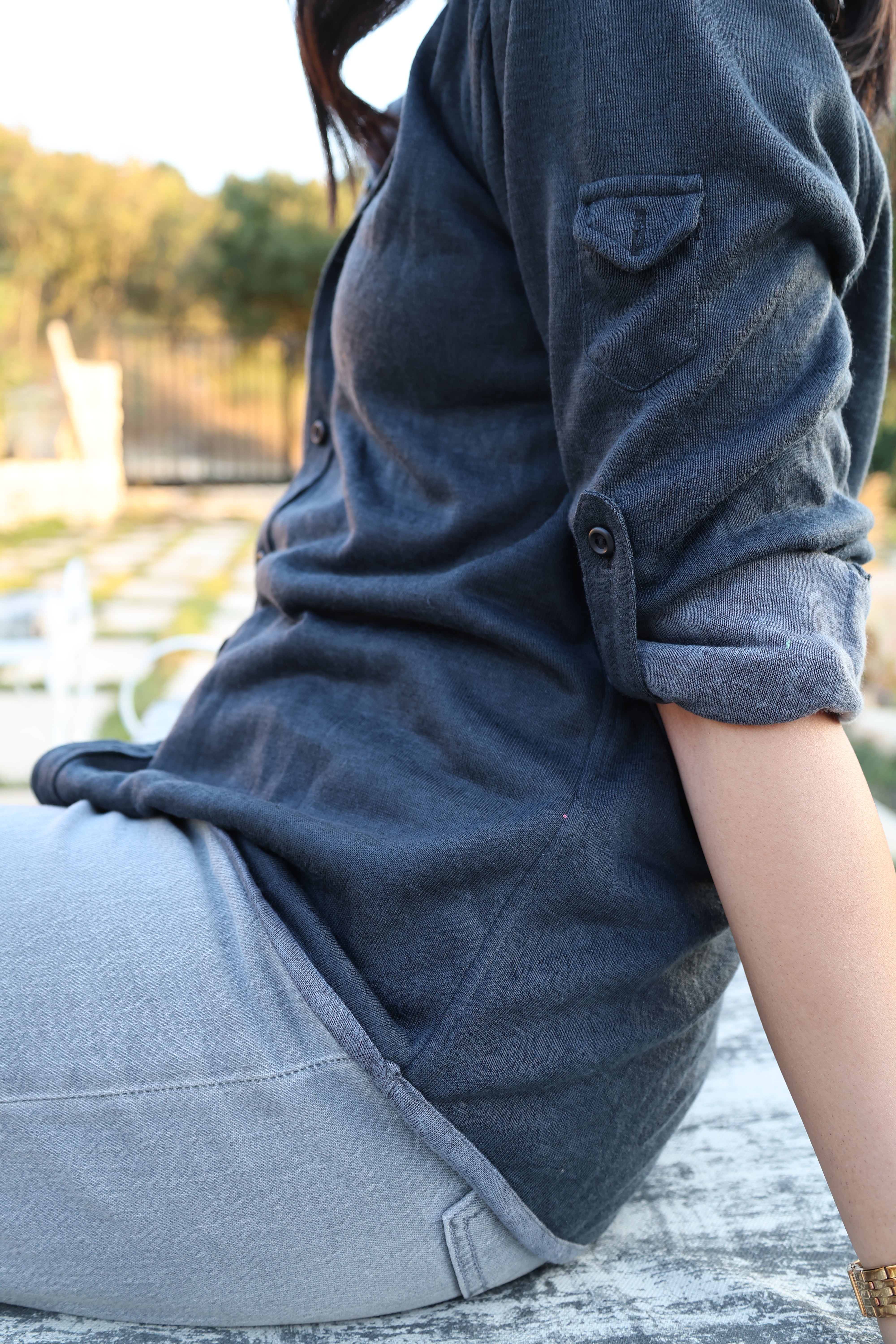 Hoodie Shirt - Grey