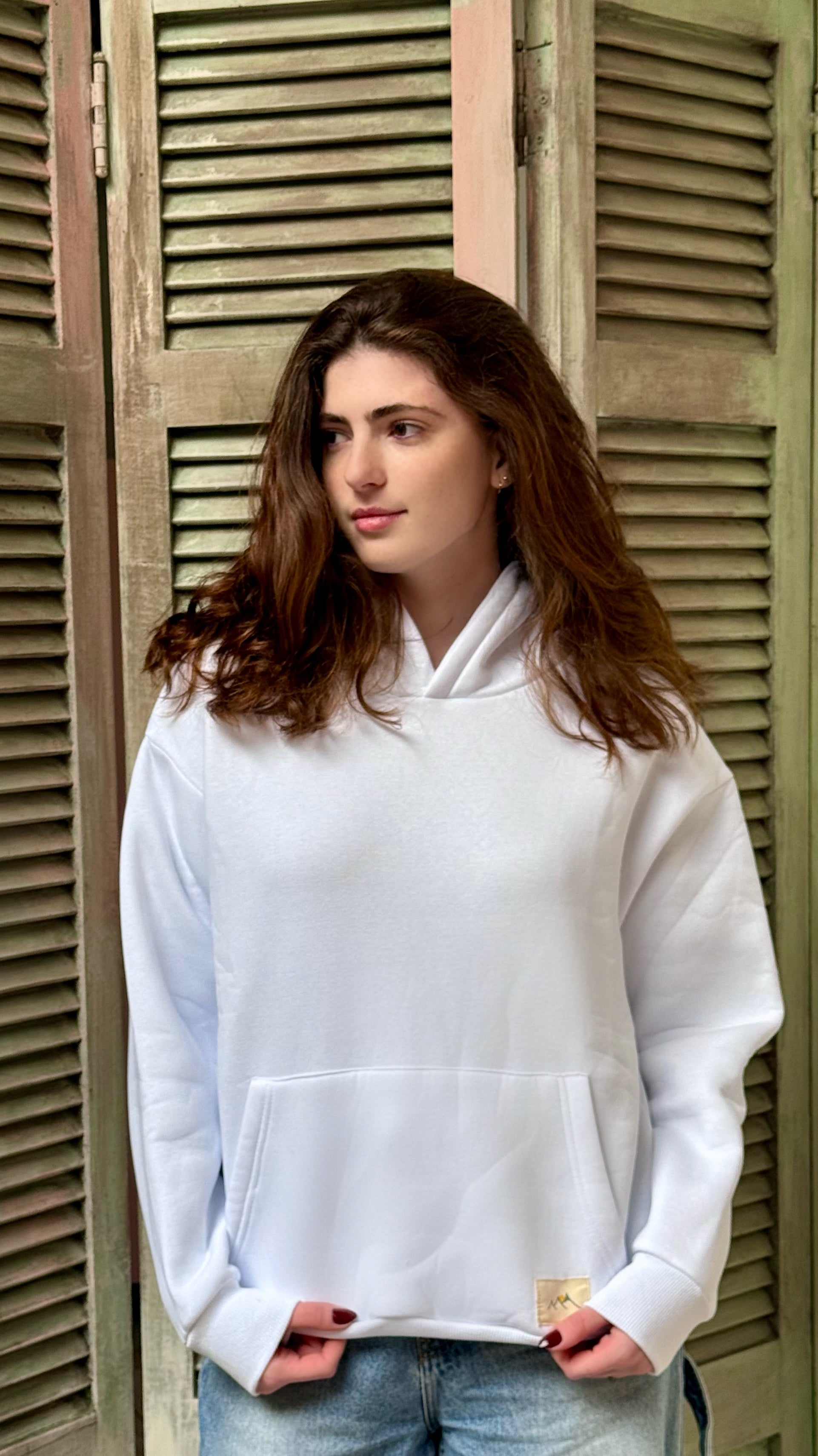 White Hoodie