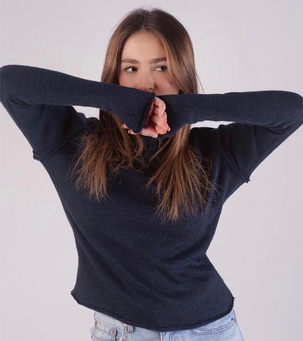 Classic Knit - Navy