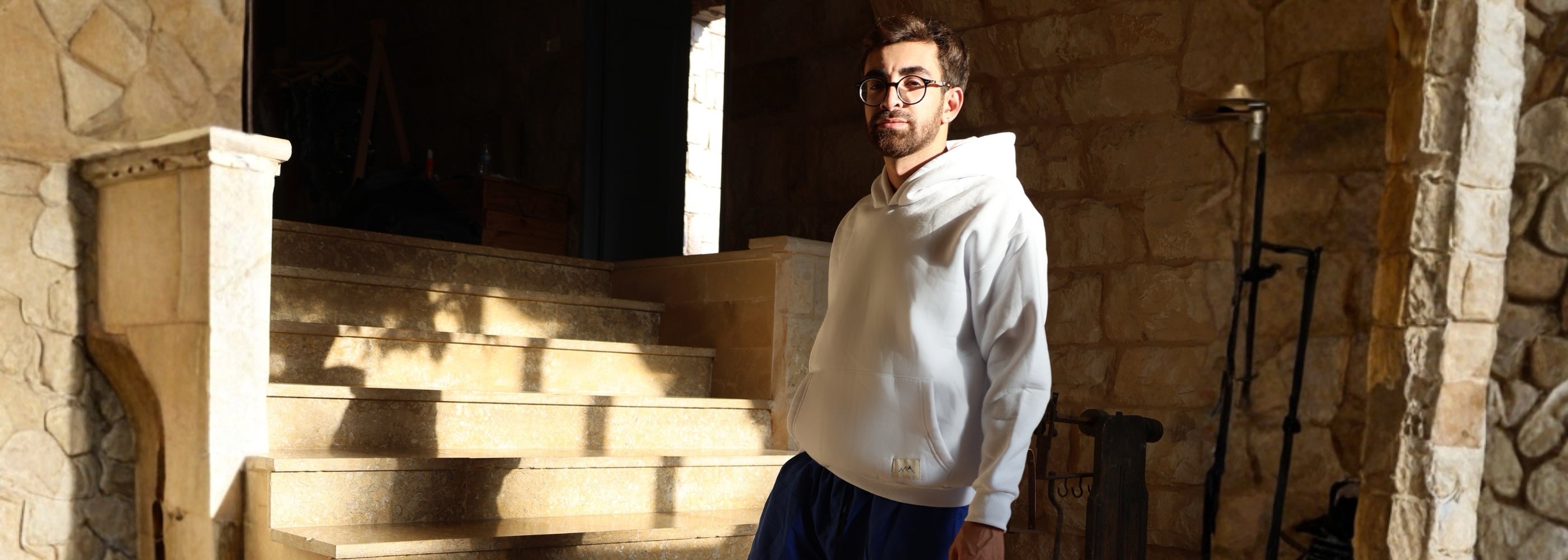 White Hoodie