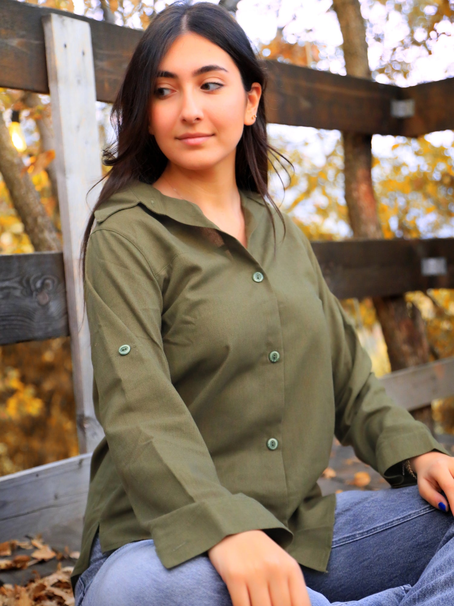 Fall & Winter Green Shirt