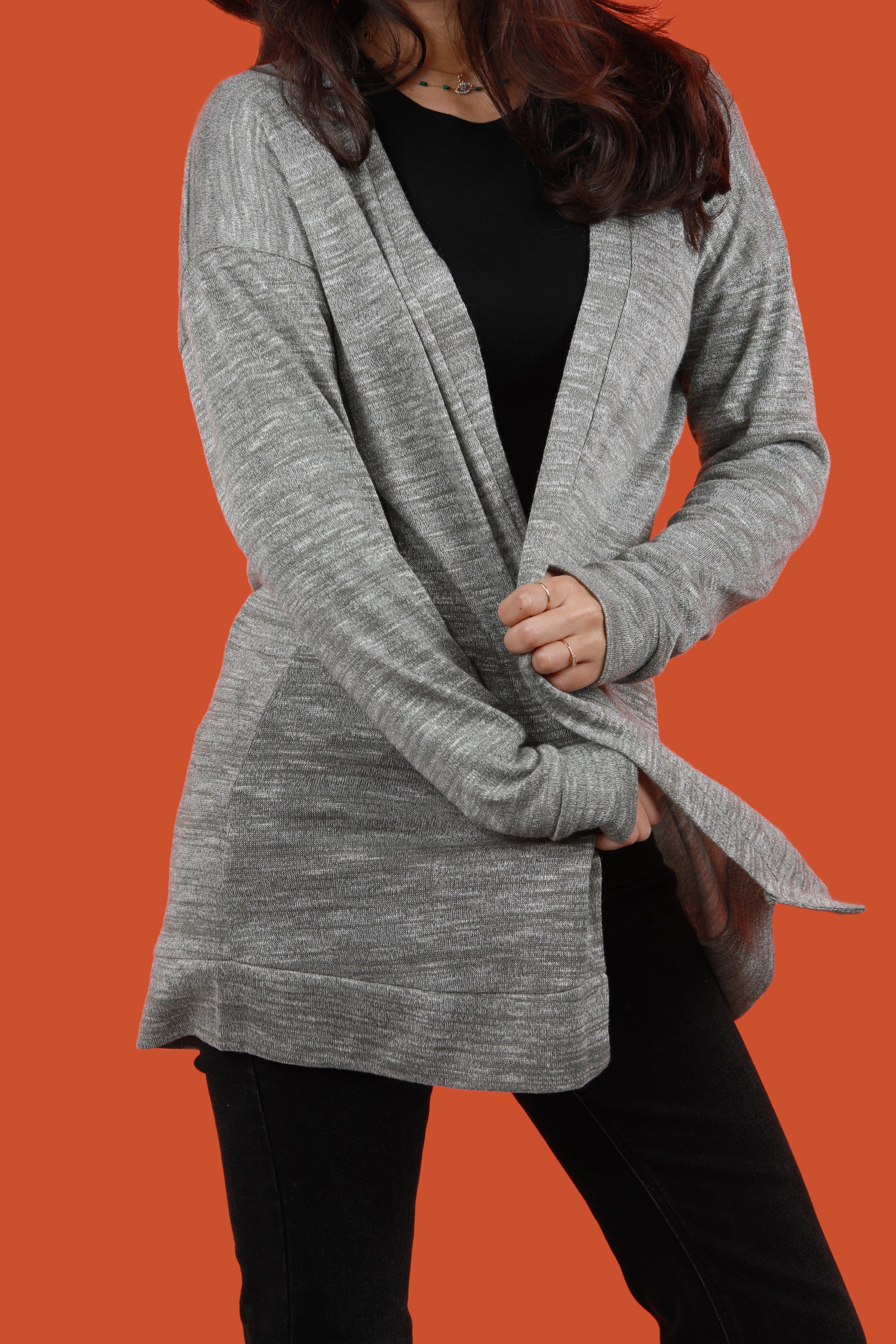 Bolero Cardigan - Grey