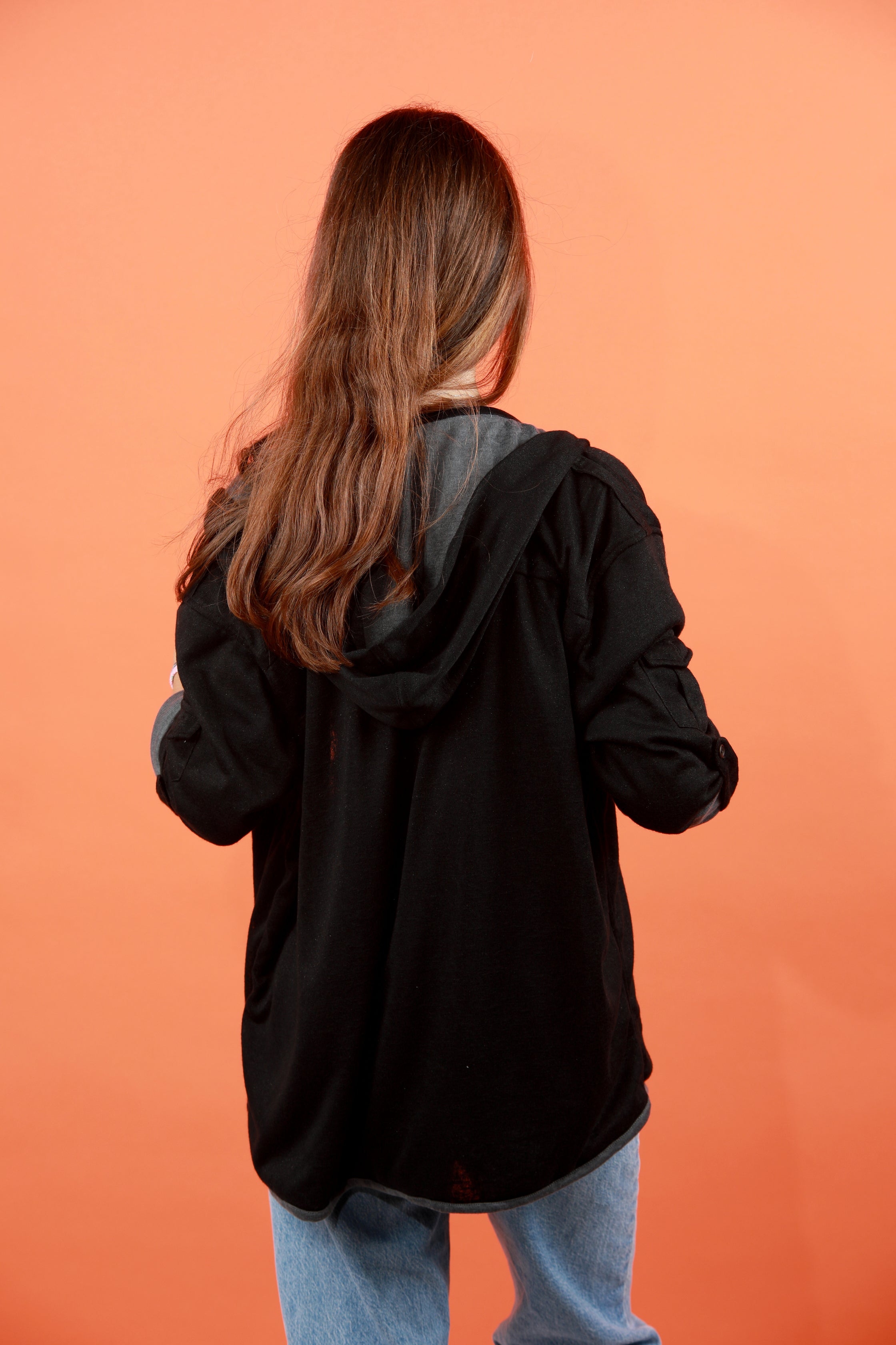 Hoodie Shirt - Black