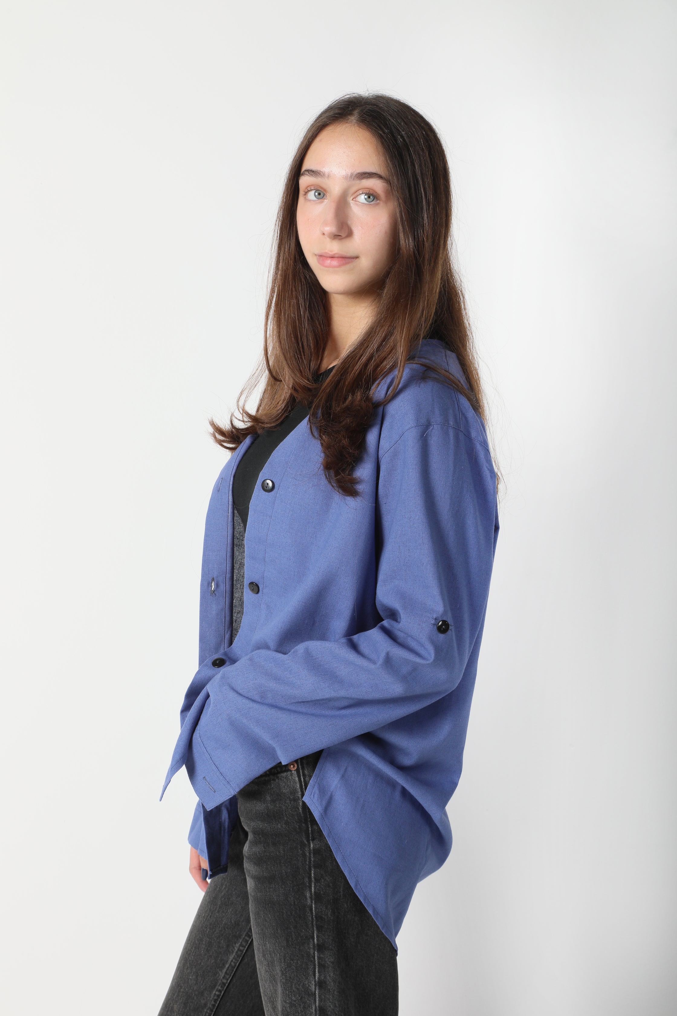 Fall & Winter Blue Shirt