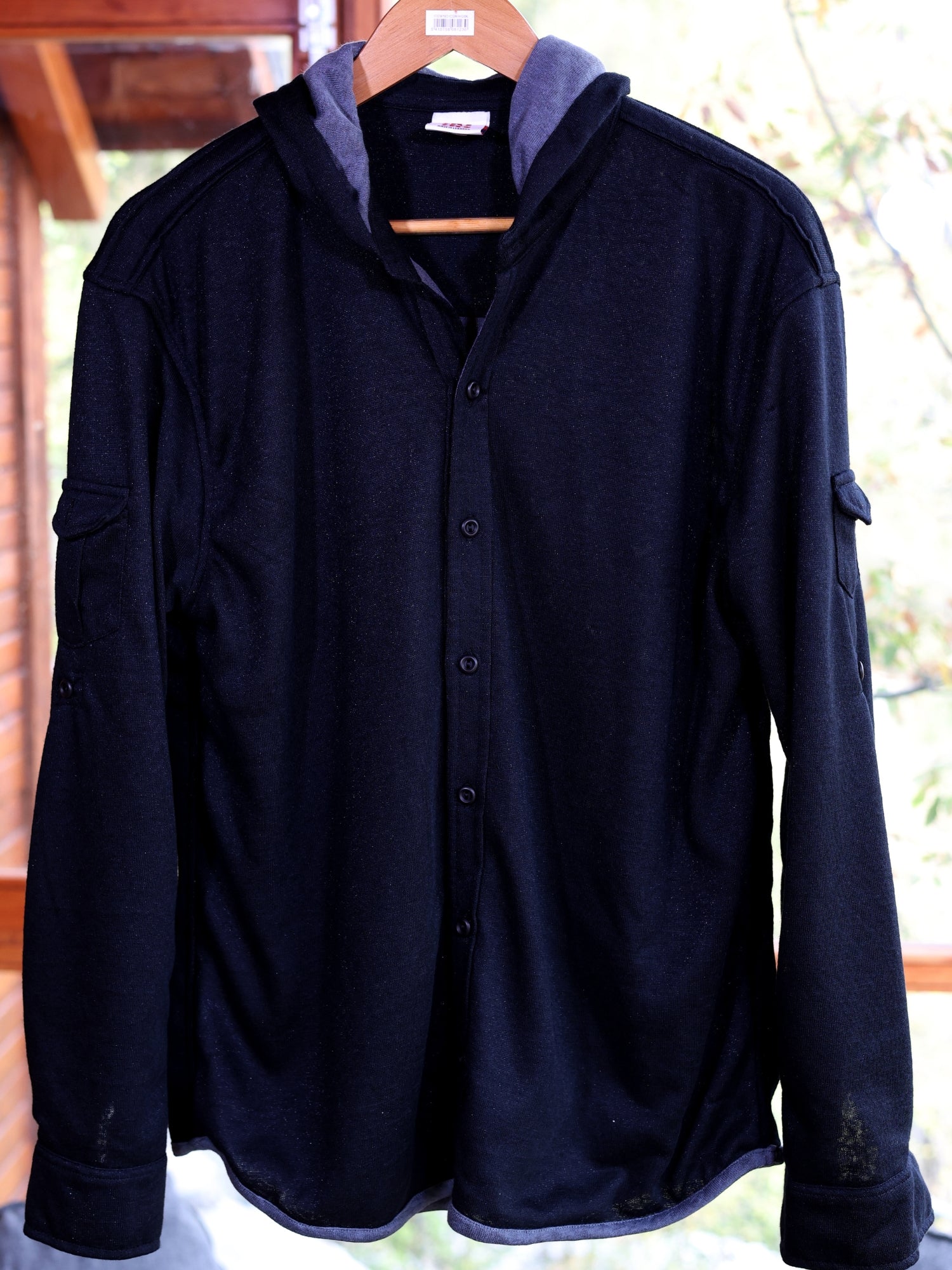 Hoodie Shirt - Black