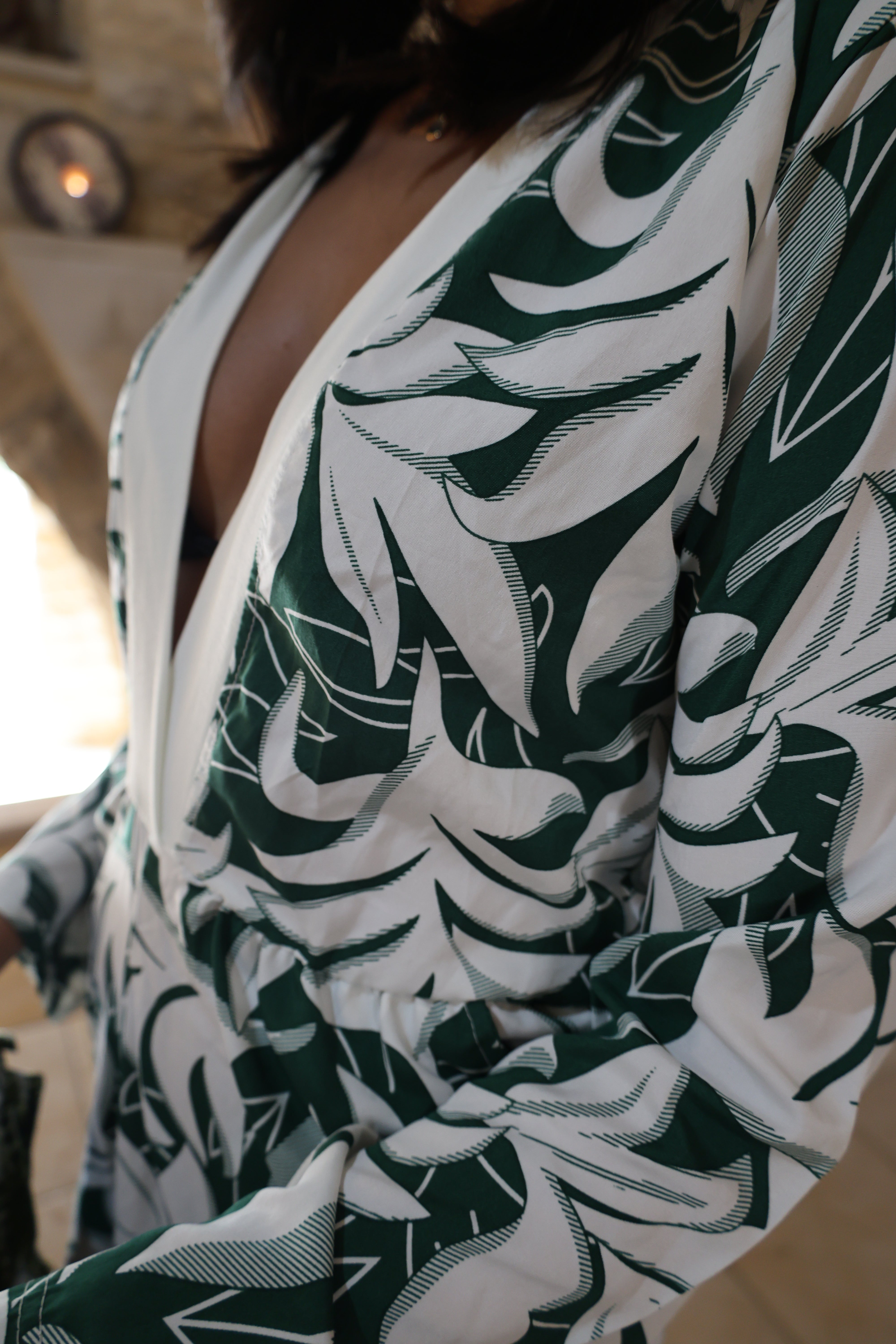 Palmera Romper - Green