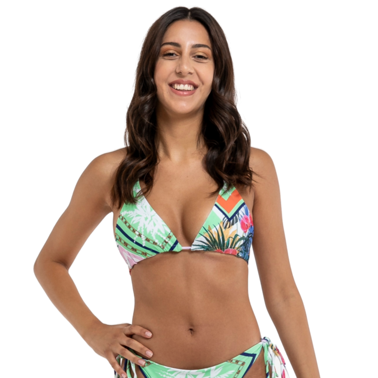 Bonita Bikini Top - Tropical