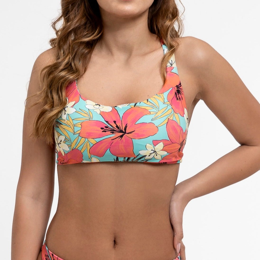 Lucia Bikini Top - Floral