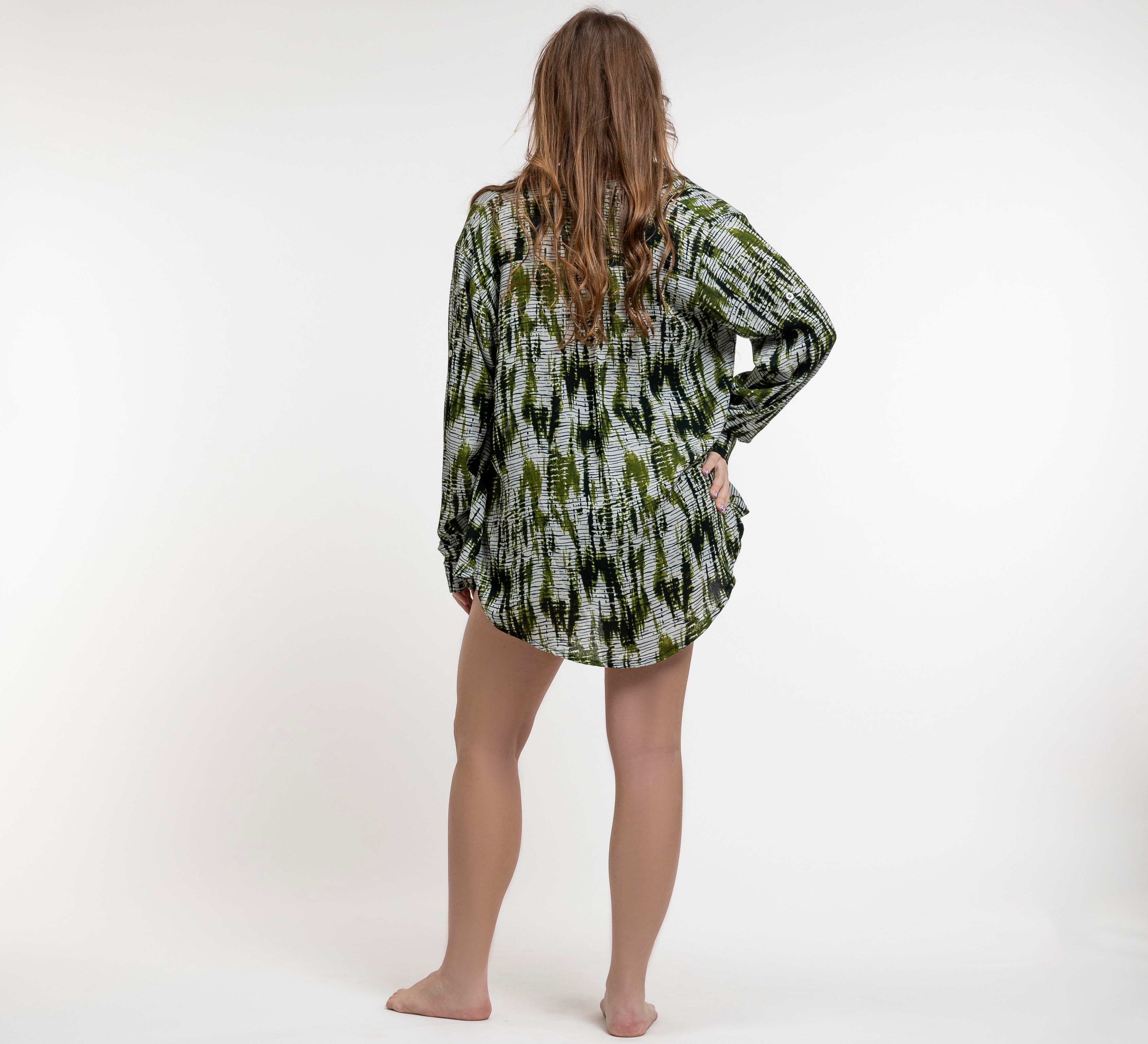 Solana Shirt and Short Set - Green