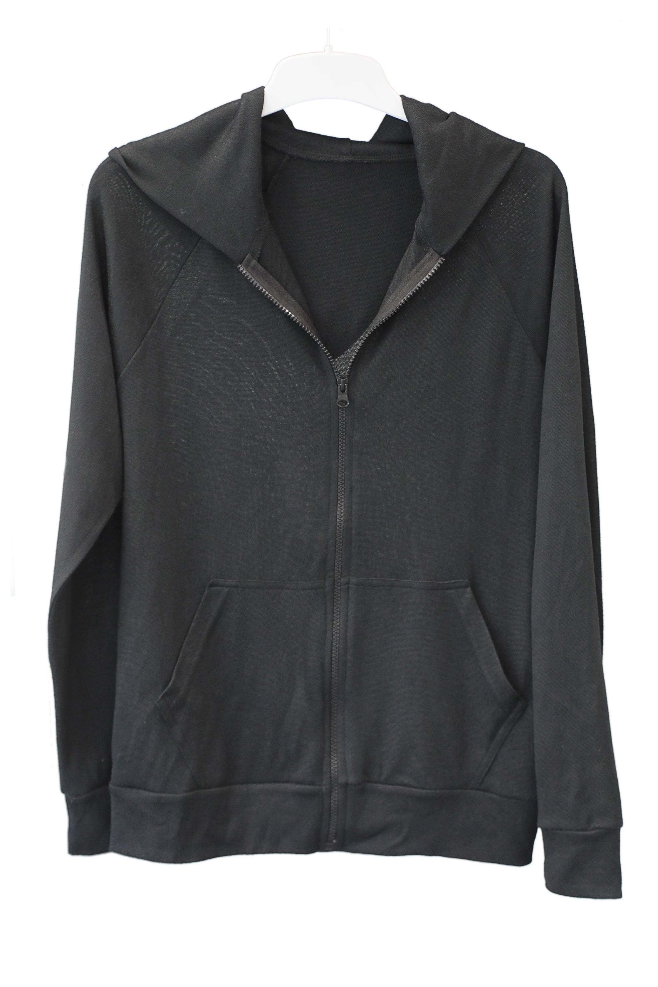 Black Hoodie Zipper