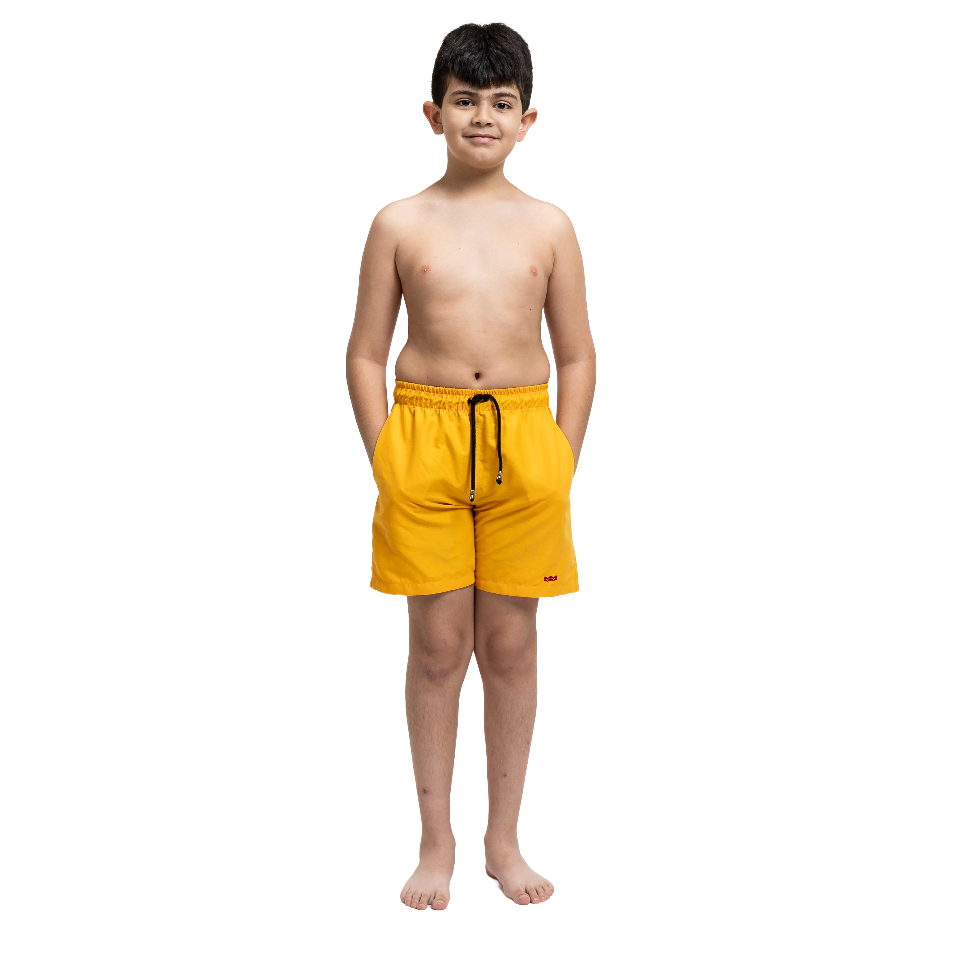 Pacifico Swim Shorts - Mustard Yellow