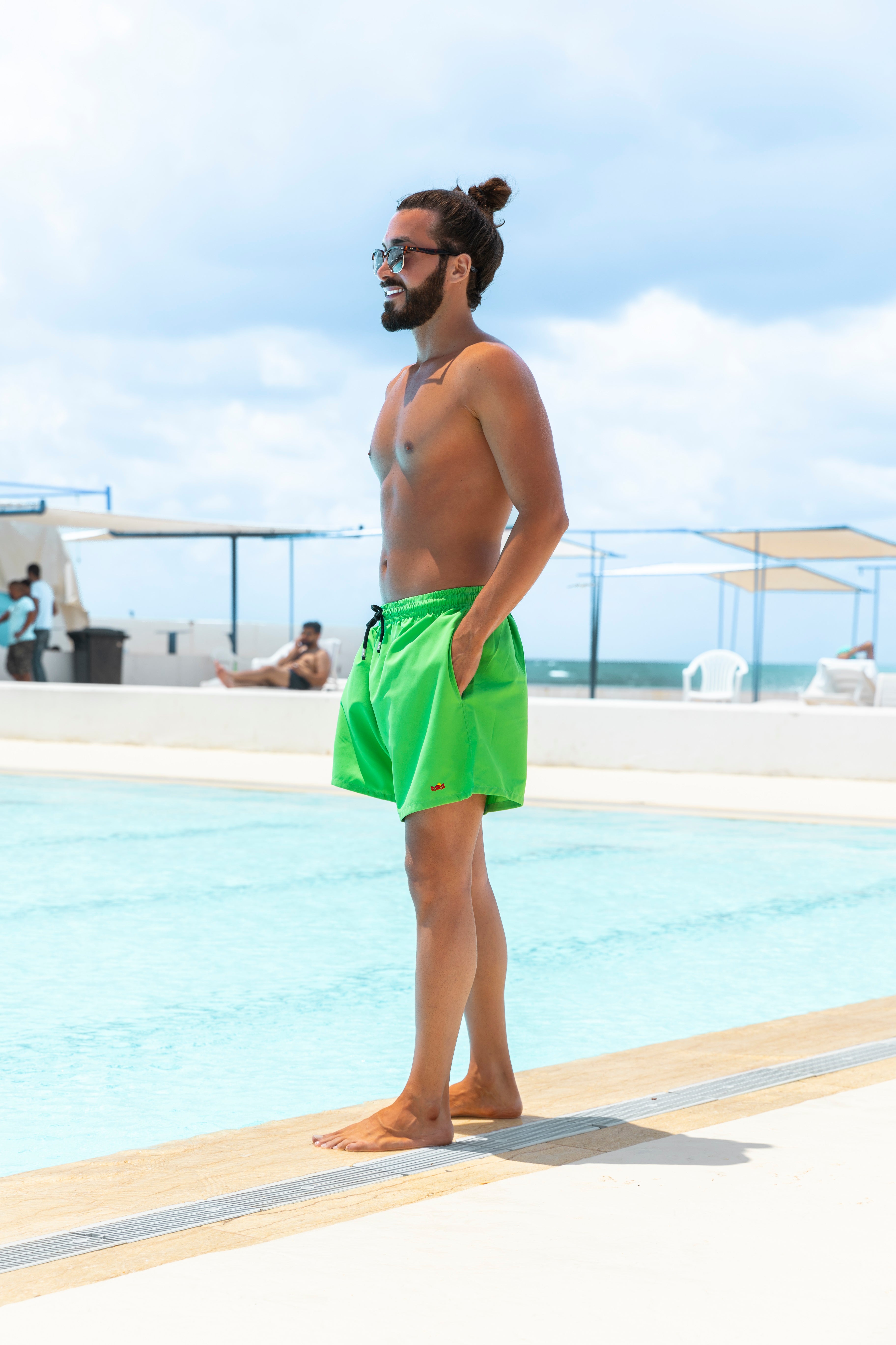 Playero Swim Shorts - Green