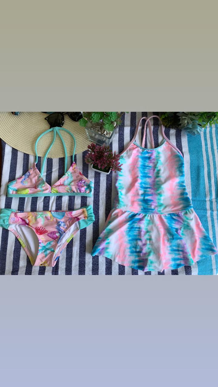 Girls Two Pieces Swimsuit