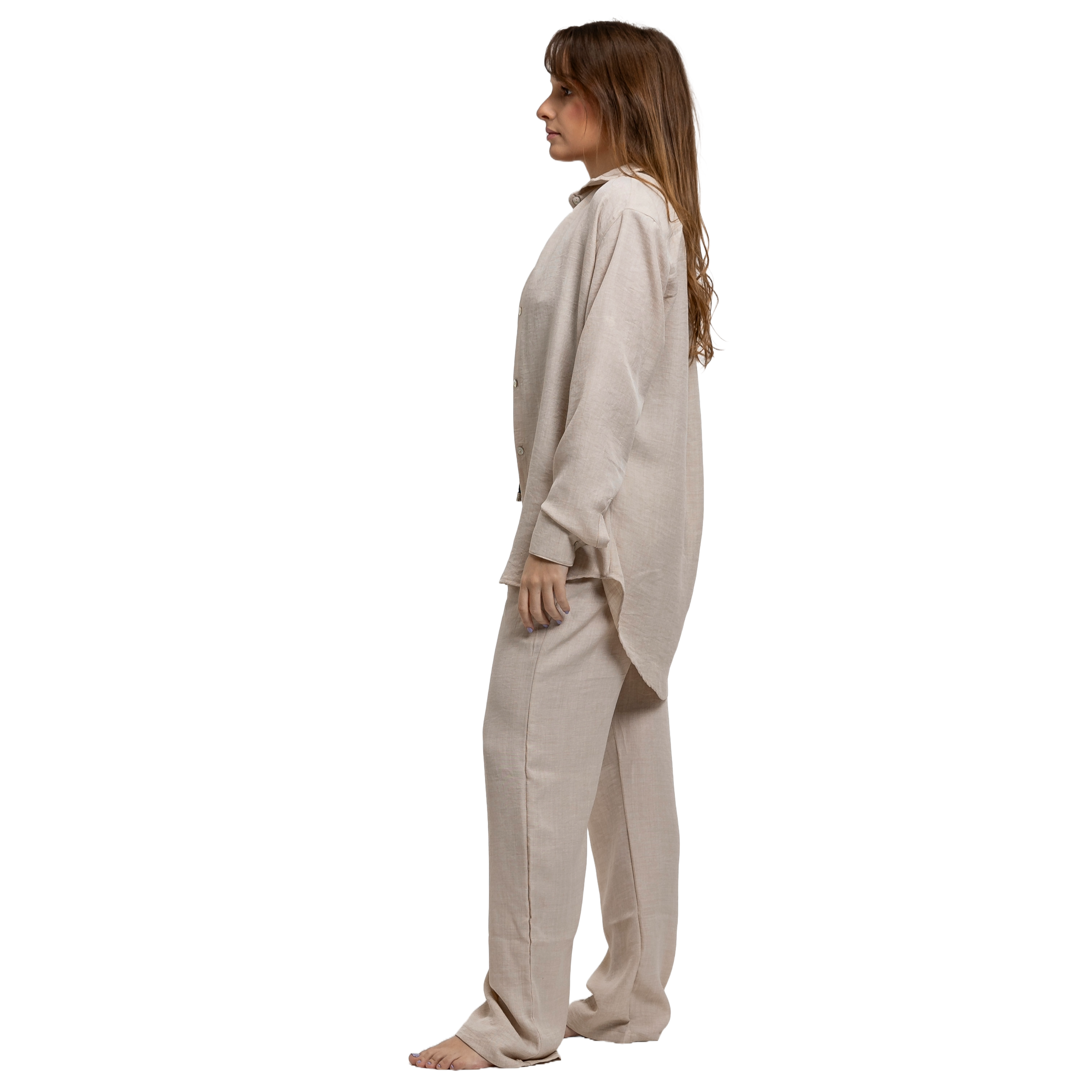 Kali Linen Set - Beige