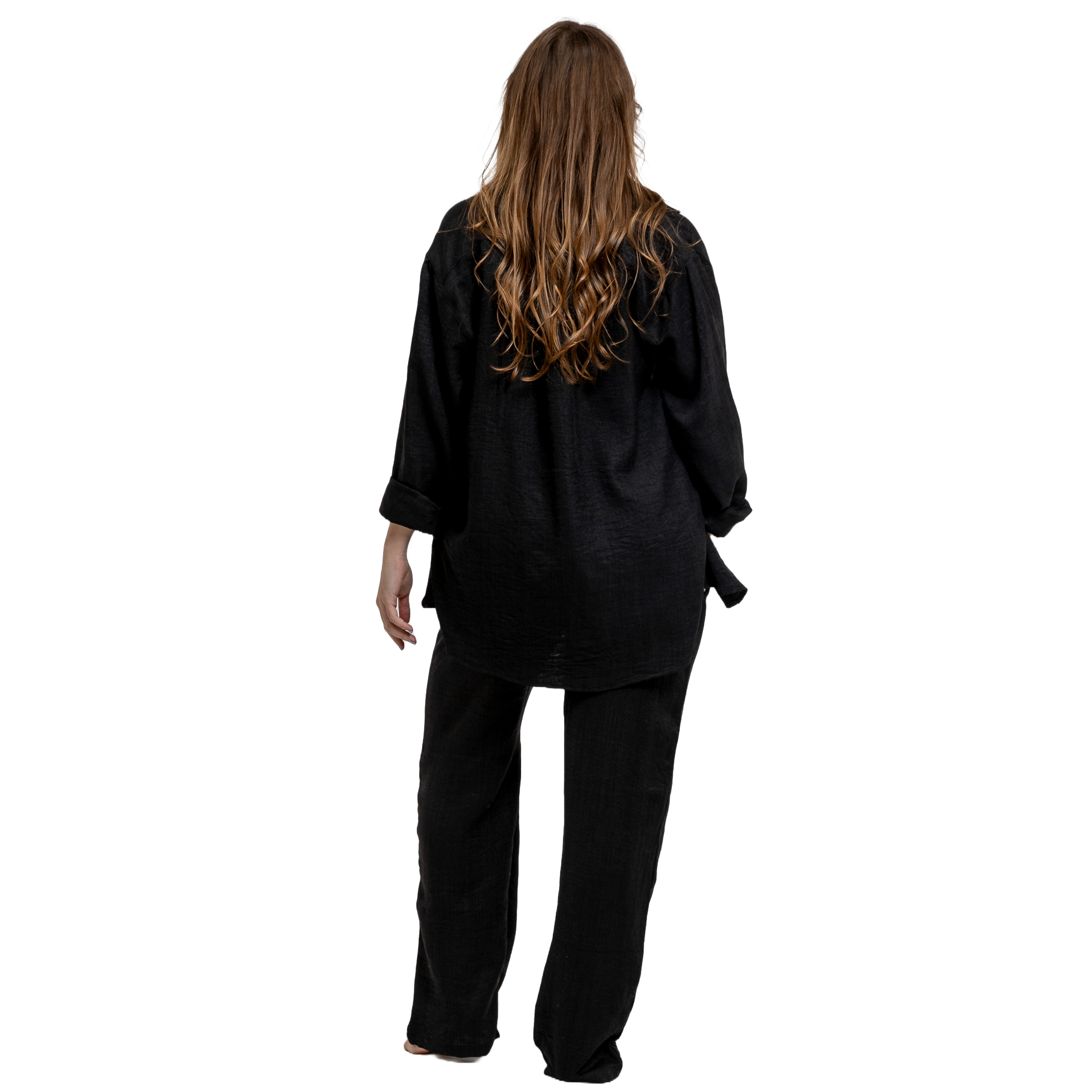 Kali Linen Set - Black