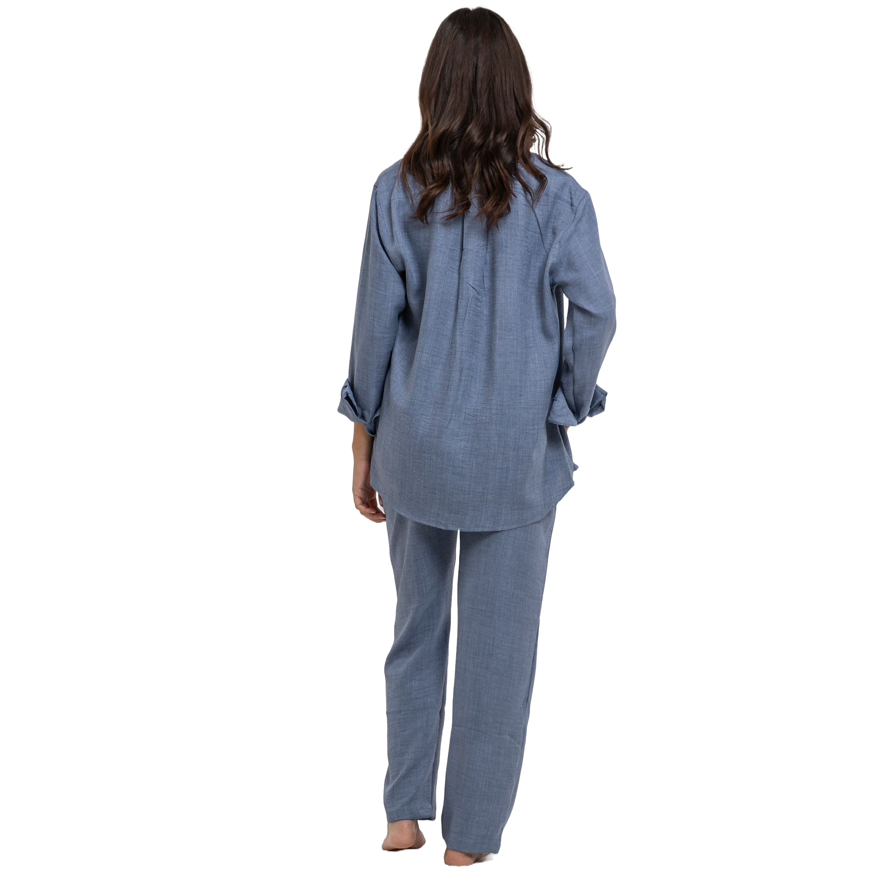 Kali Linen Set - Blue