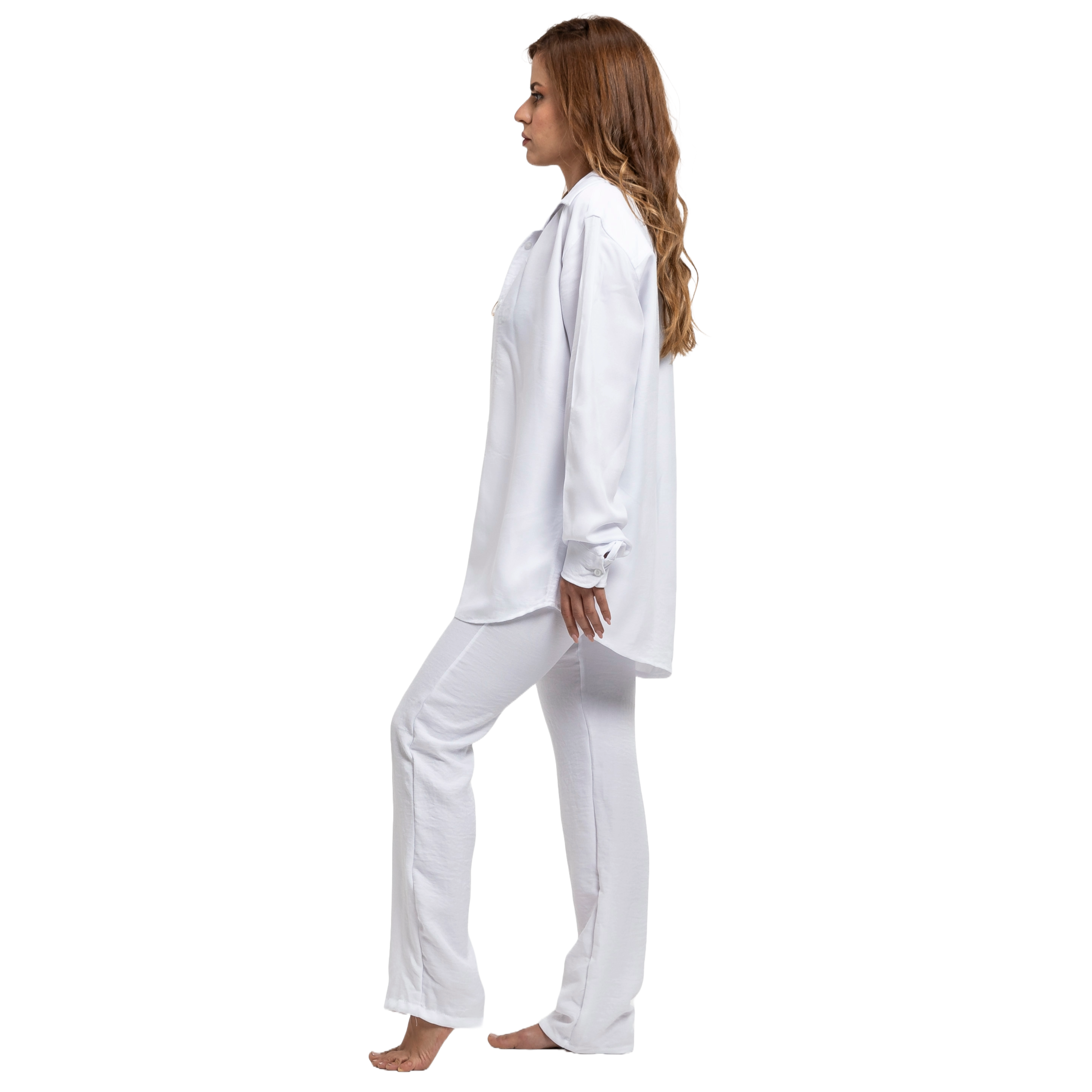 Kali Linen Set - White